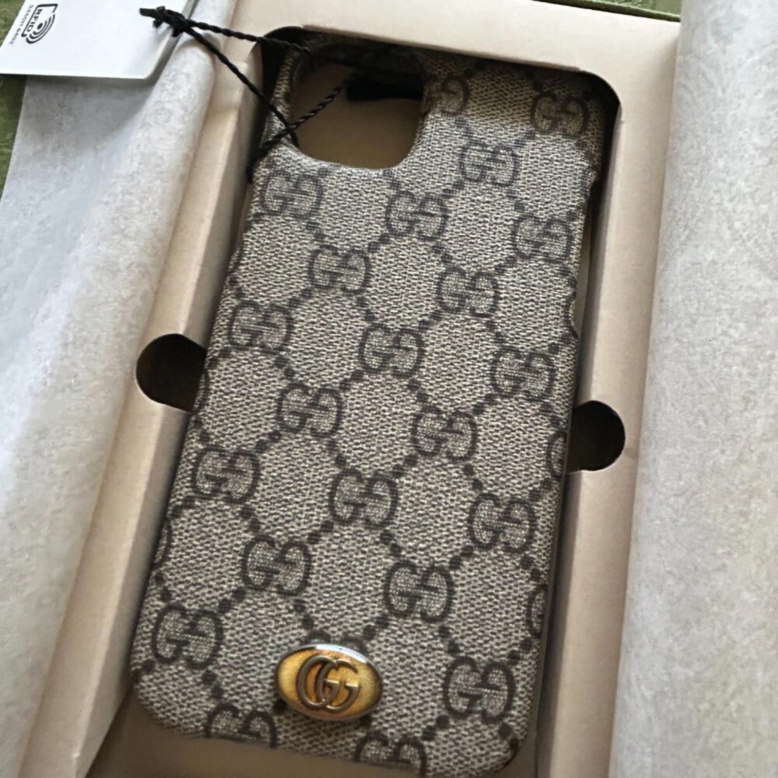 Gucci NWT GUCCI iPhone 14 plus case 753612 Size ONE SIZE - 3 Thumbnail
