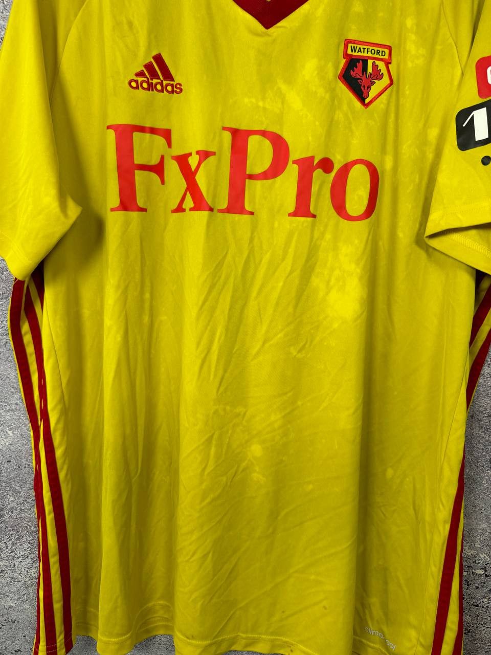 Adidas Vintage Watford FC 2017/18 Adidas Soccer Jersey Size US XXL / EU 58 / 5 - 3 Thumbnail