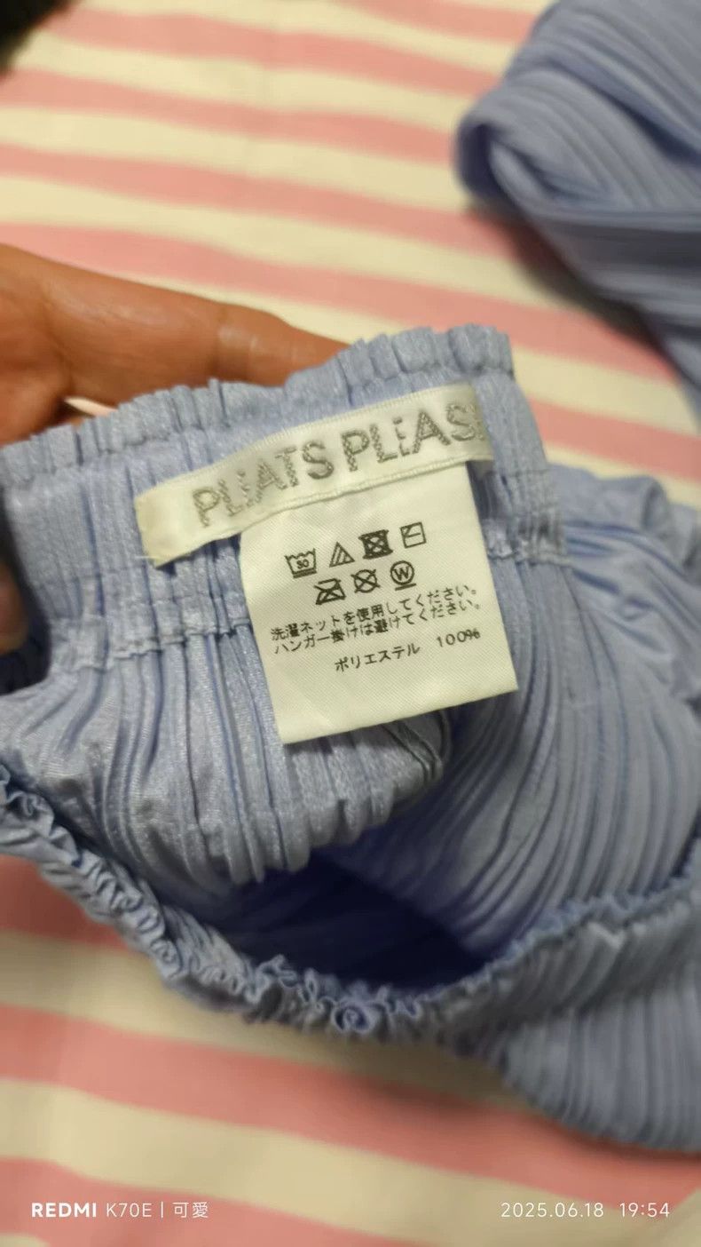Issey Miyake Issey Miyake size:3 Blue pleated pants Size 42" / US 20 - 3 Thumbnail