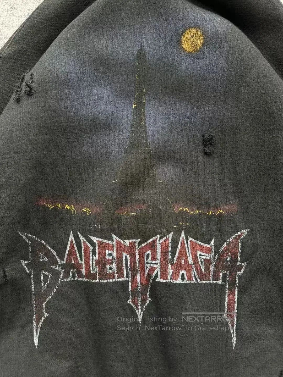 Balenciaga Balenciaga Paris Tower Zip Jacket. Size US XXS / EU 40 - 6 Thumbnail