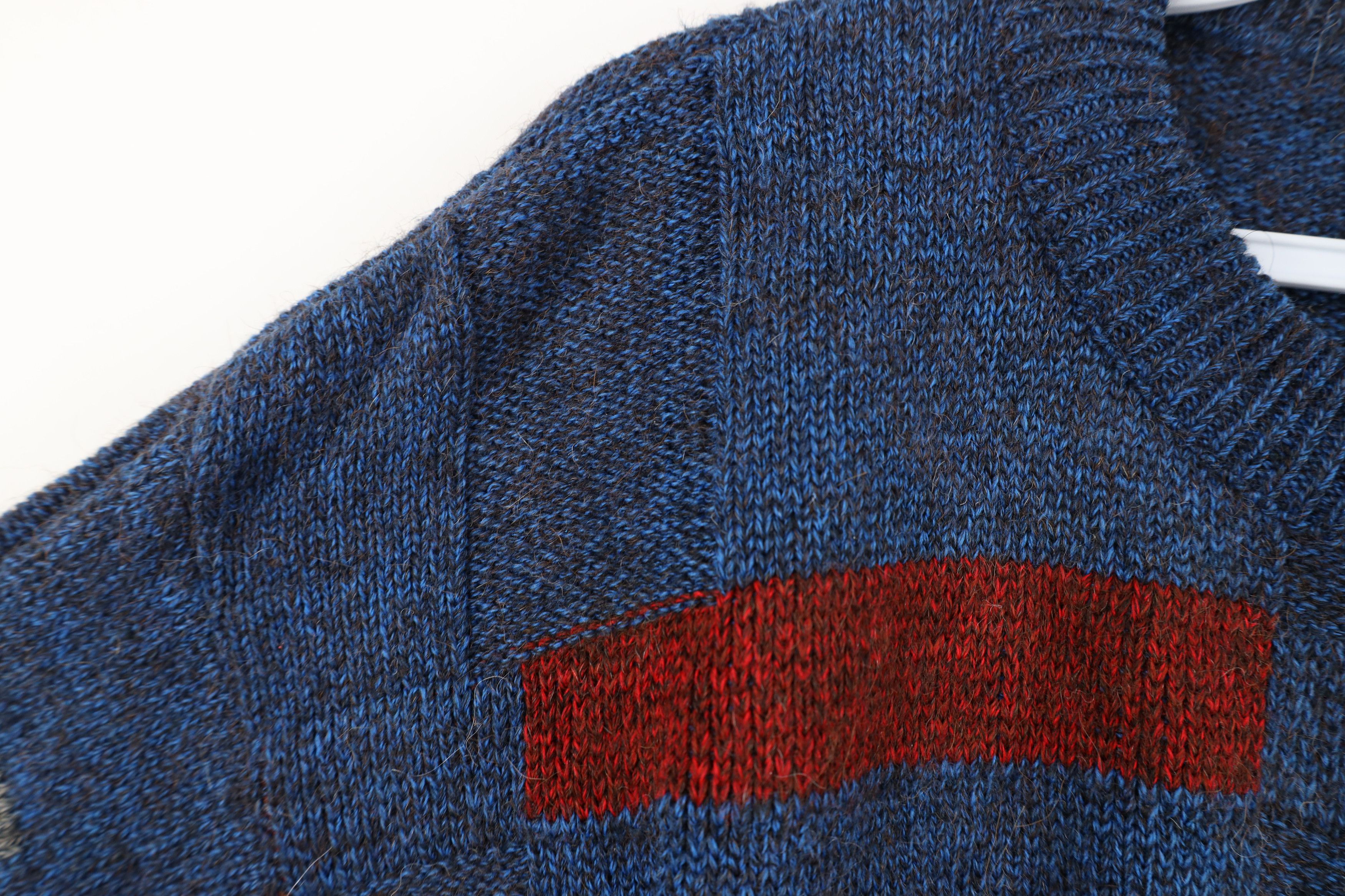Vintage Vintage 90s Streetwear Wool Blend Knit Crewneck Sweater Size US M / EU 48-50 / 2 - 6 Thumbnail