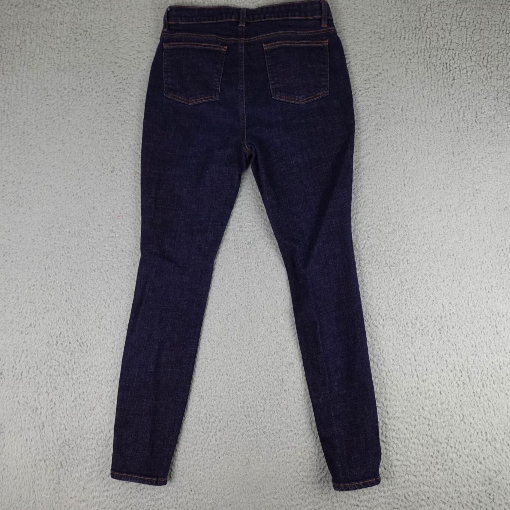 Eileen Fisher Eileen Fisher Jeans Womens 6 Blue Denim Organic Cotton Straight Slim Preppy Size 28" / US 6 / IT 42 - 5 Thumbnail
