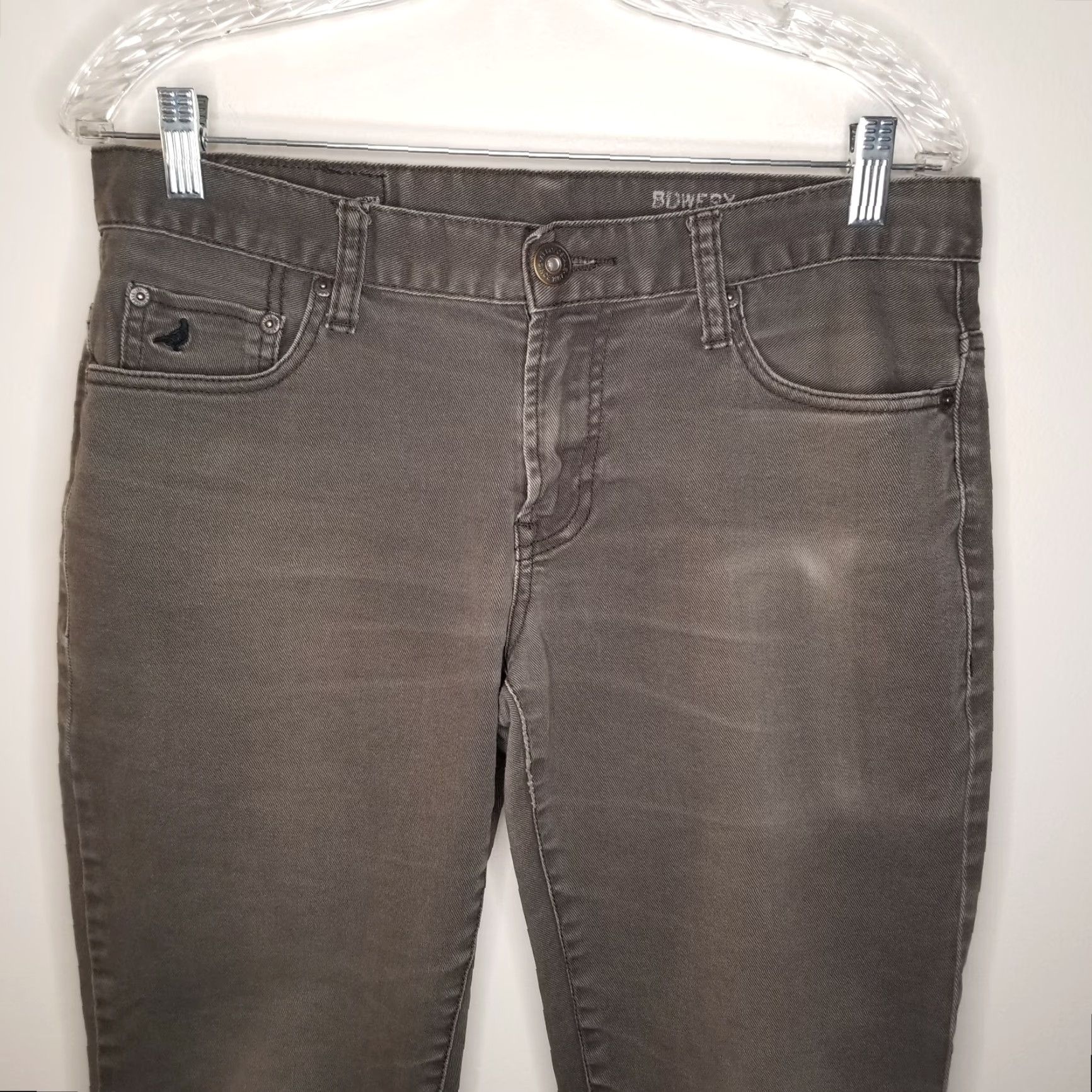 Vintage Aéropostale Mens Bowery Brown Slim Straight Pants Size 32x31 Mens Jeans Brown Slim Straight Bowery 32 31 Size US 32 / EU 48 - 2 Thumbnail