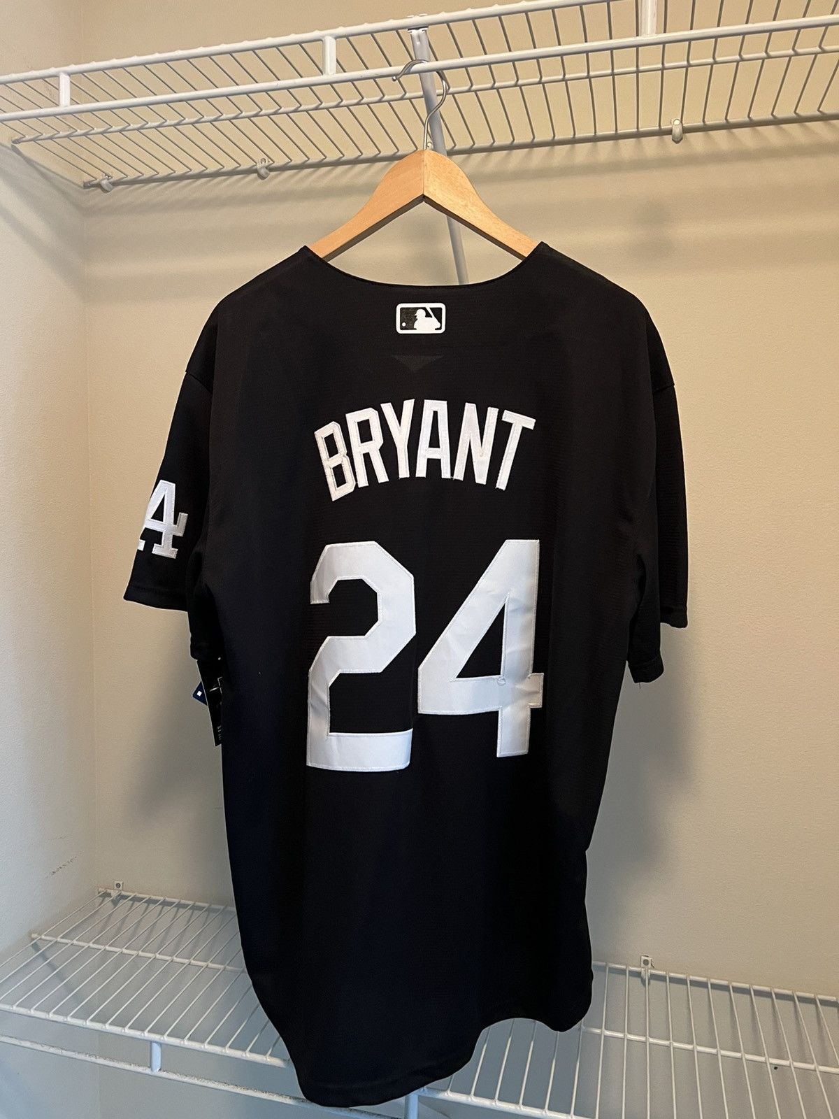 MLB Kobe Bryant Dodgers #8 Memorial Jersey Black L Size US L / EU 52-54 / 3 - 2 Thumbnail