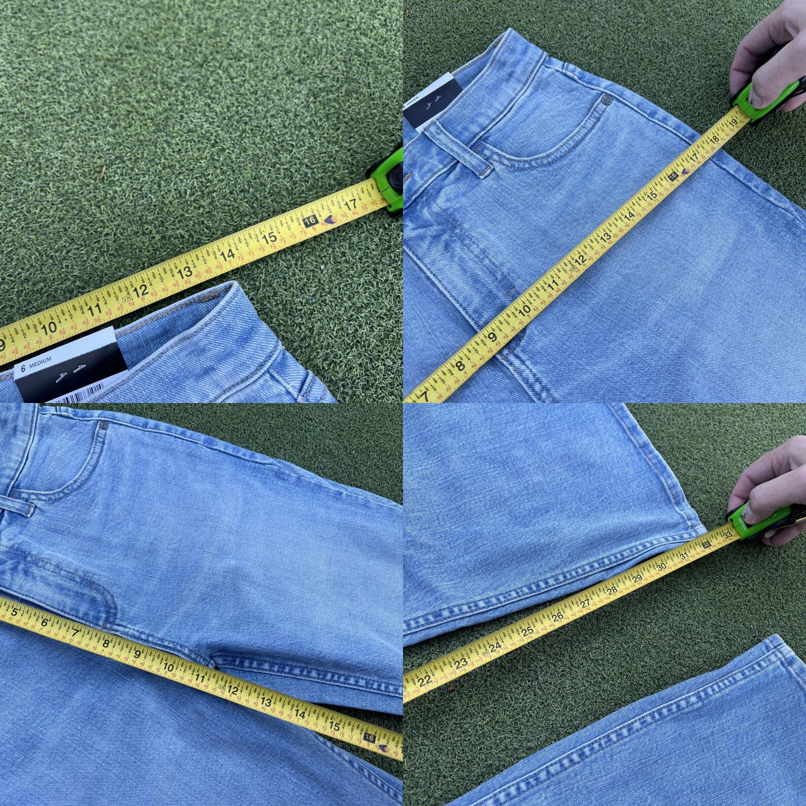 Lee New LEE Womens Flared Jeans Size 6 Medium Wash Cotton Spandex Blend Stretch Size 28" / US 6 / IT 42 - 8 Thumbnail