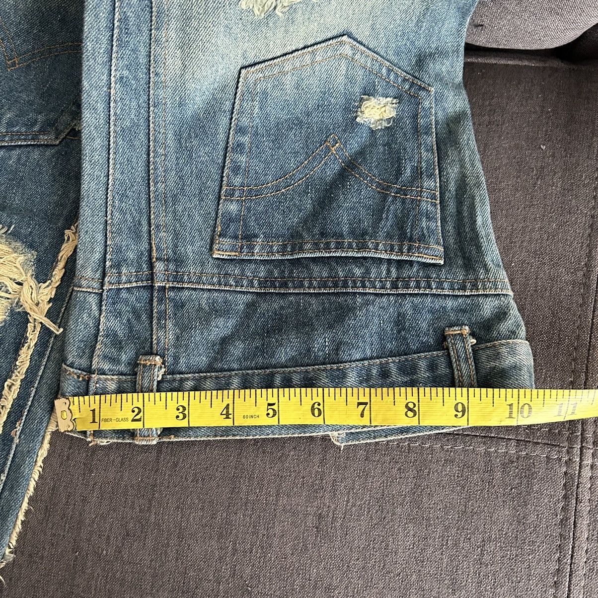 Japanese Brand Designer Patchwork Jeans Style Size US 29 - 15 Thumbnail