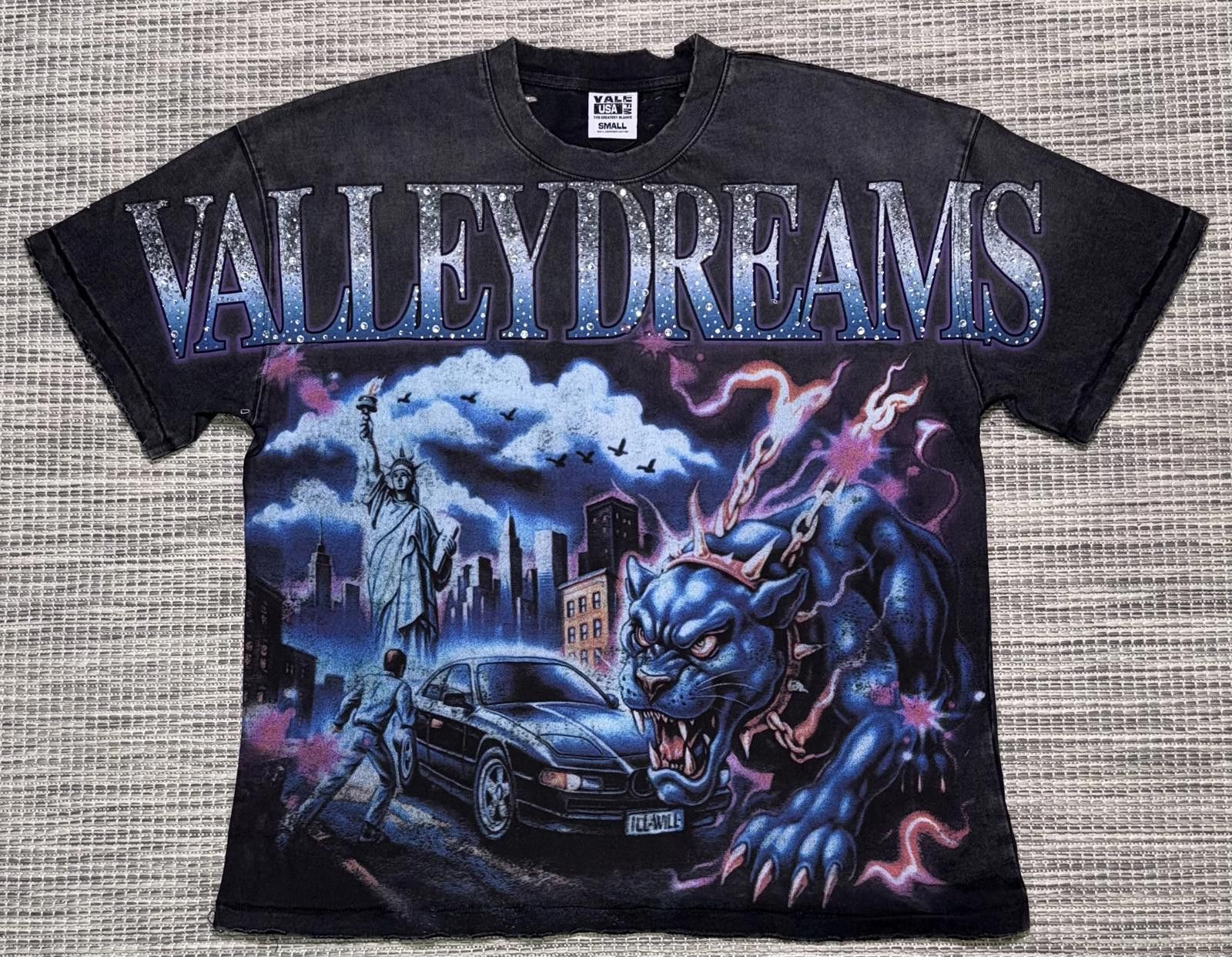 Vale Forever Big Monster Bling Tee