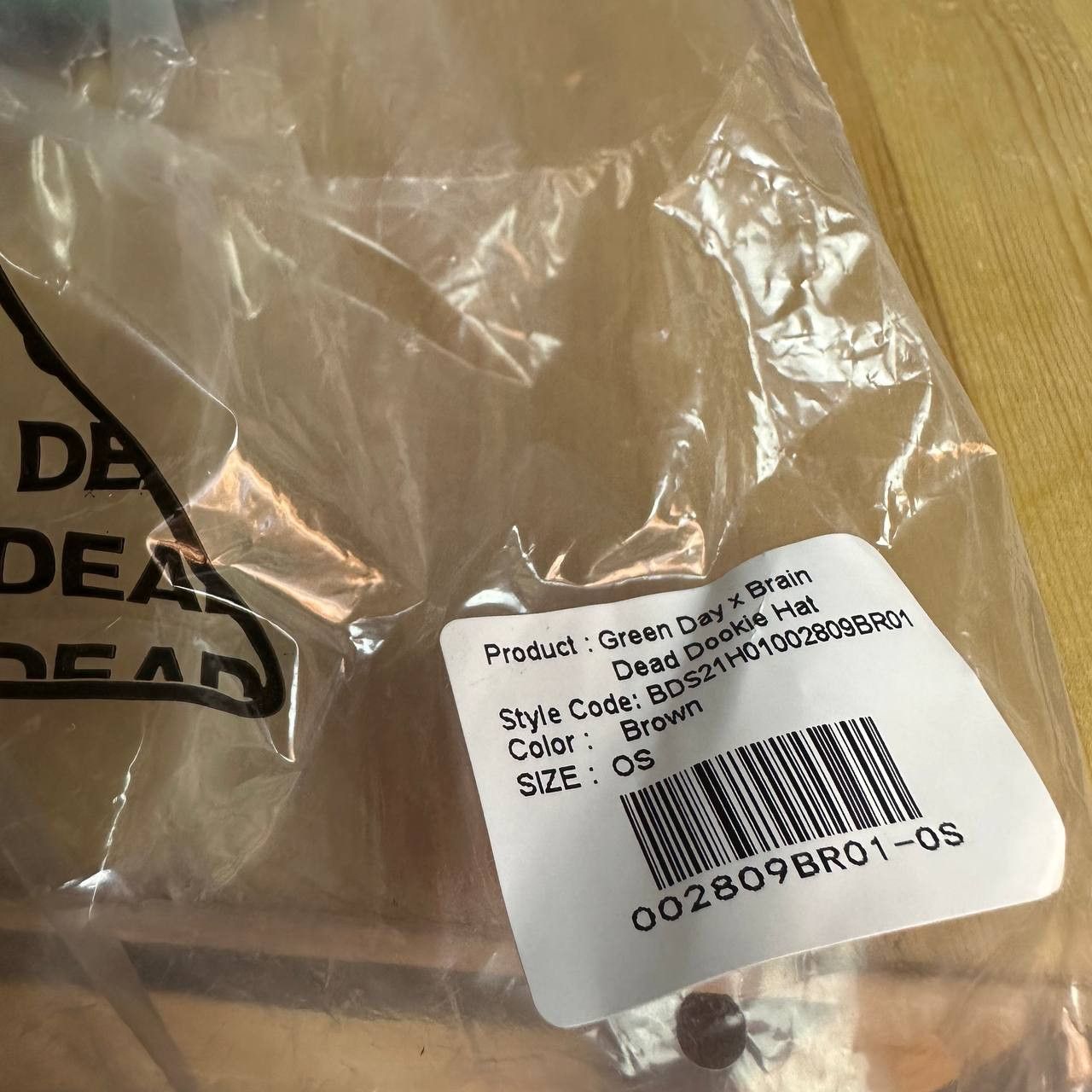 Brain Dead Brain Dead x Green Day Dookie Hat New Cap Size ONE SIZE - 8 Thumbnail