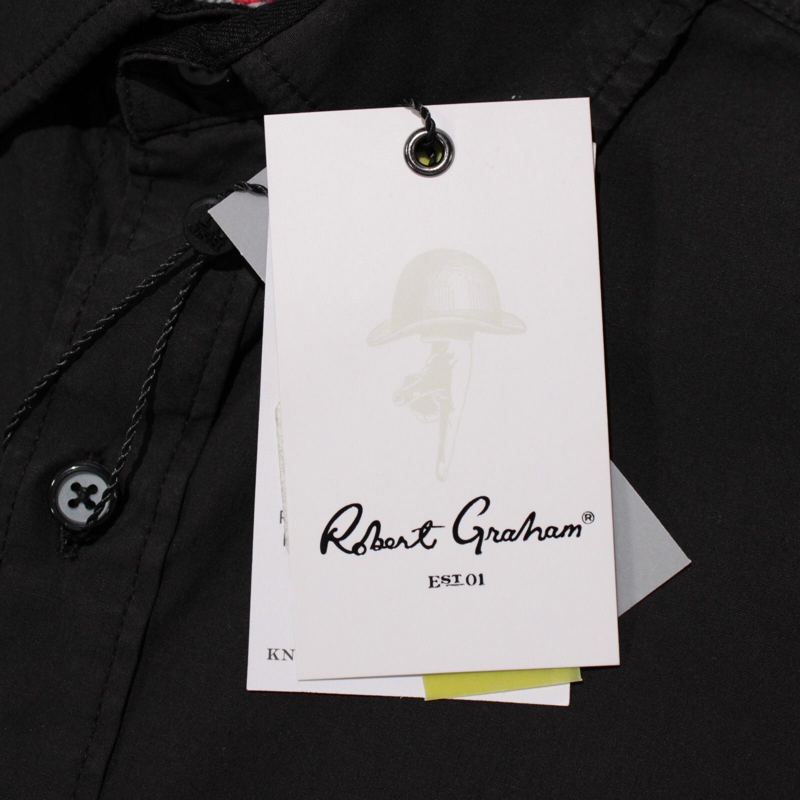 Robert Graham Robert Graham New with tags Shirt Size S US In Black Size US S / EU 44-46 / 1 - 2 Thumbnail