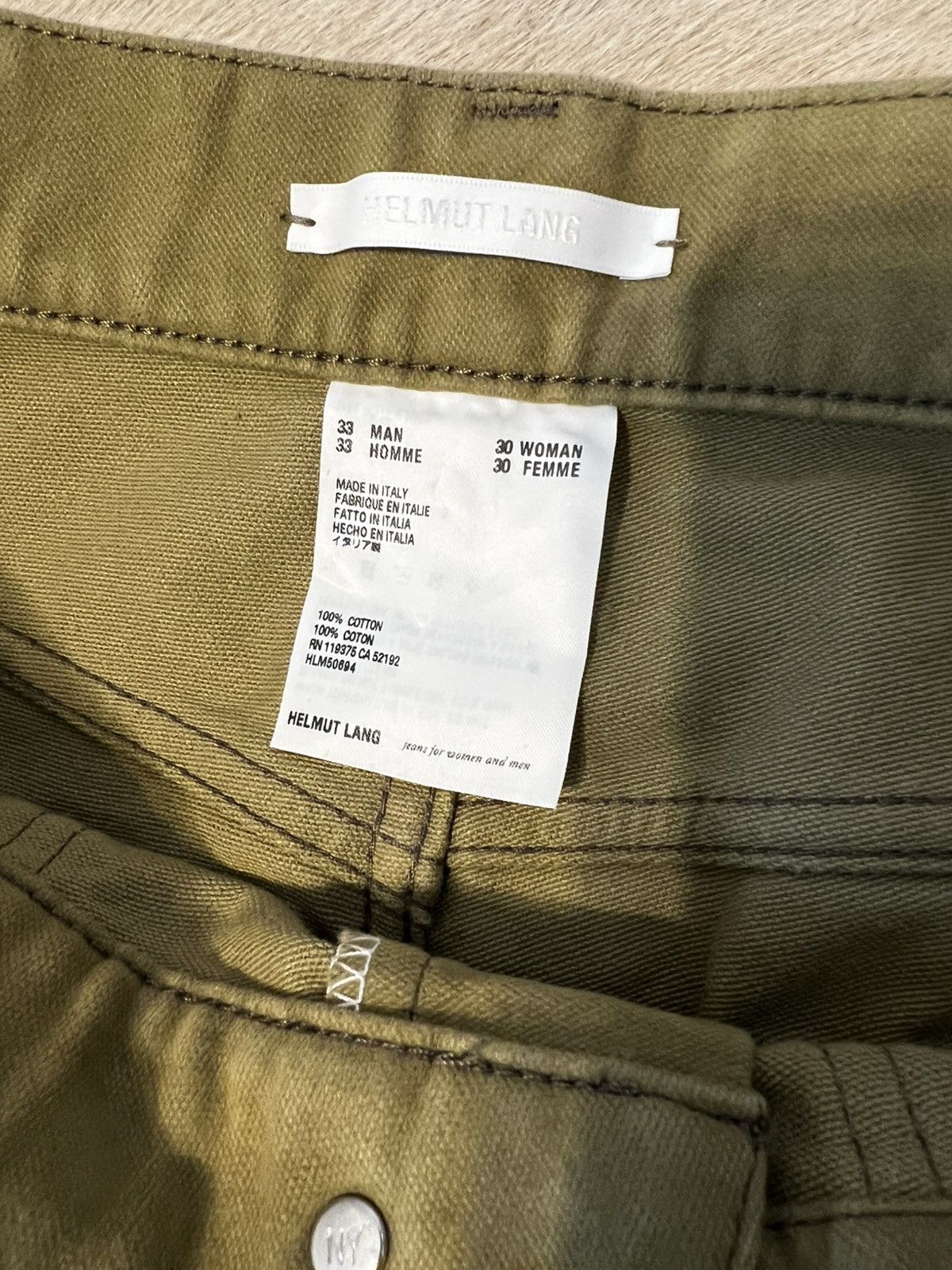 Helmut Lang Helmut Lang pants Size US 33 - 5 Thumbnail
