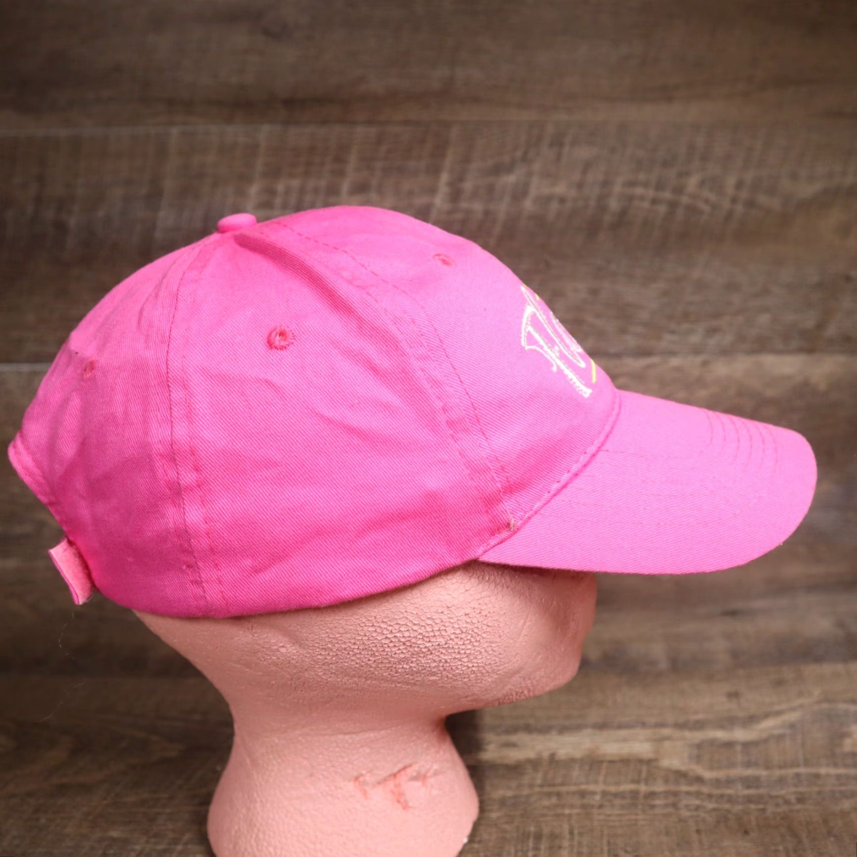 Pinko Florida Pink Hat Adult Adjustable Strapback Baseball Cap Hat Size ONE SIZE - 3 Thumbnail