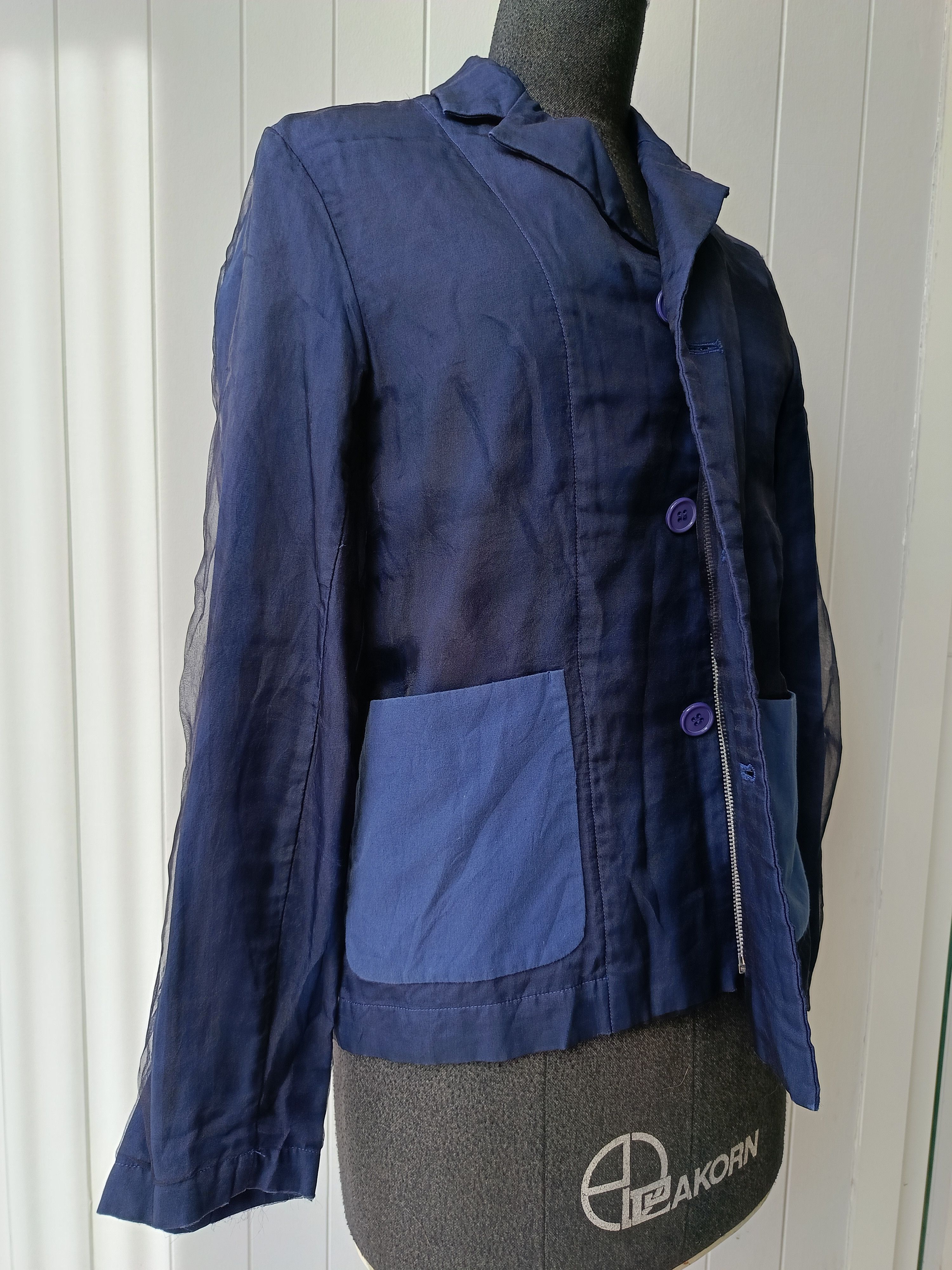 Comme des Garcons × Tricot Comme des Garcons Comme des garcons Tricot Japan AD1999 90s blazer coat jacket Size S / US 4 / IT 40 - 6 Thumbnail