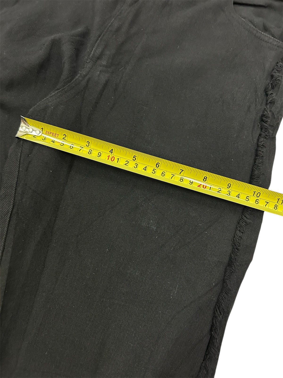 Other Japanese Avant Garde Crazy Frayed Flare Jeans Size US 31 - 10 Thumbnail