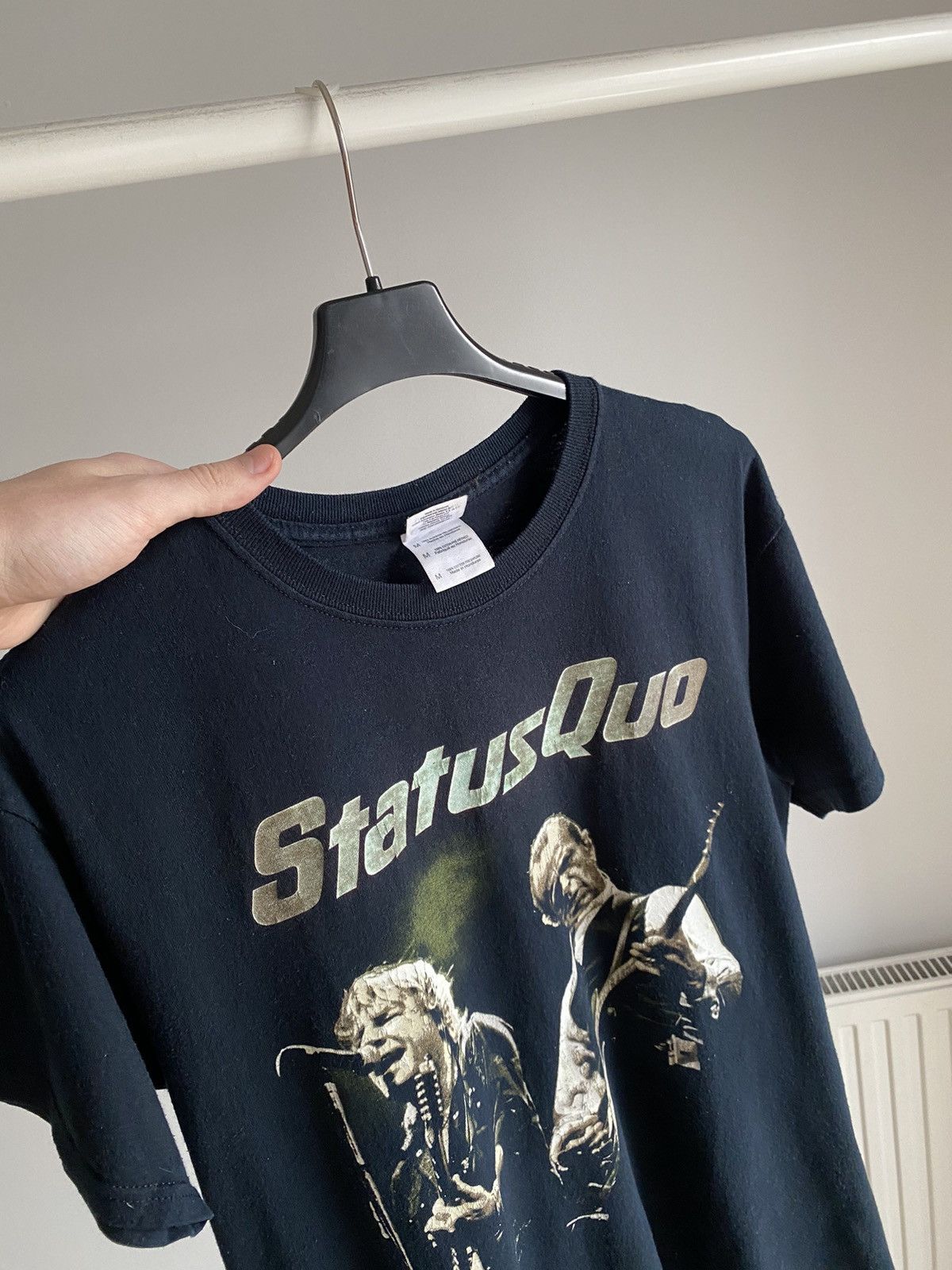 Band Tees Vintage Status Quo Tour Tee 2009 Size US M / EU 48-50 / 2 - 3 Thumbnail