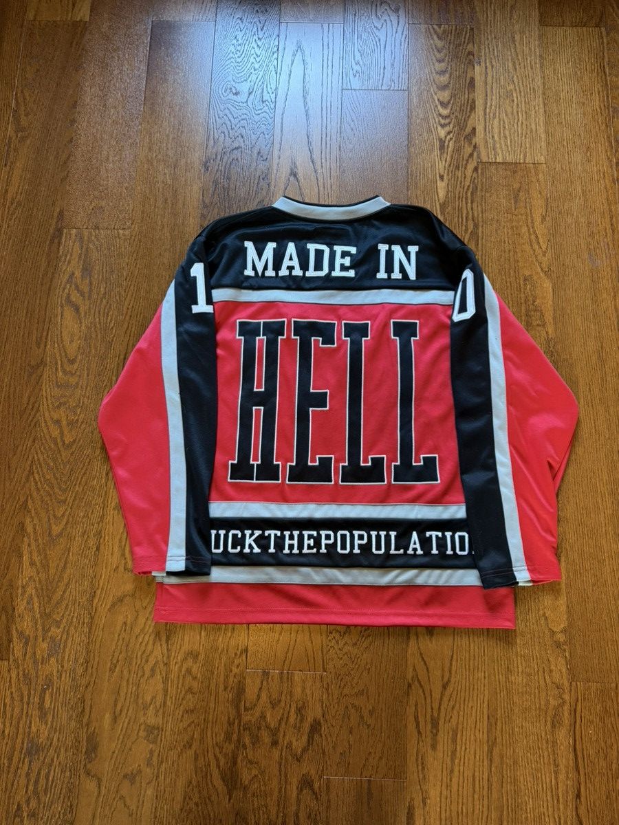 Fuck The Population FTP HOCKEY JERSEY Size US L / EU 52-54 / 3 - 2 Thumbnail