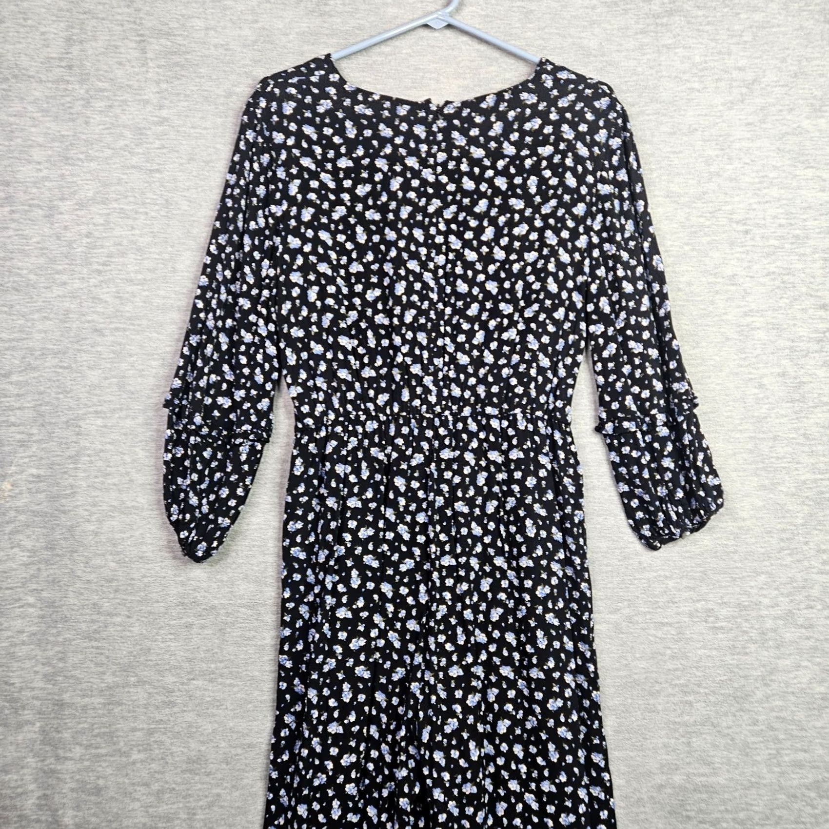 Madewell Madewell Jumpsuit Women’s Floral Ruffle-Sleeve Tie-Waist Size M Size 32" / US 10 / IT 46 - 6 Thumbnail