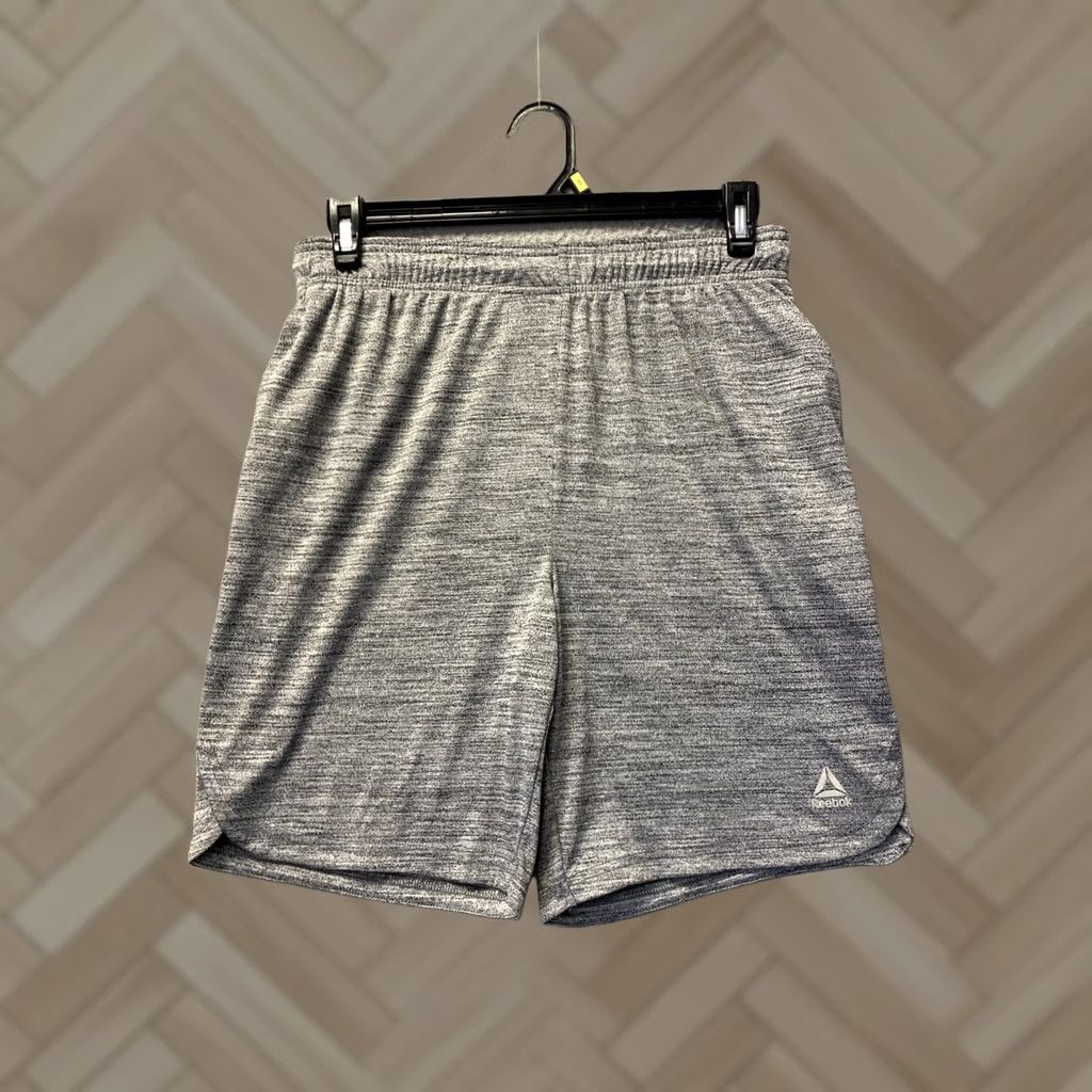 Reebok VINTAGE Reebok Shorts Men's M Gray Athletic Shorts /0806 Size US 31 - 1 Thumbnail