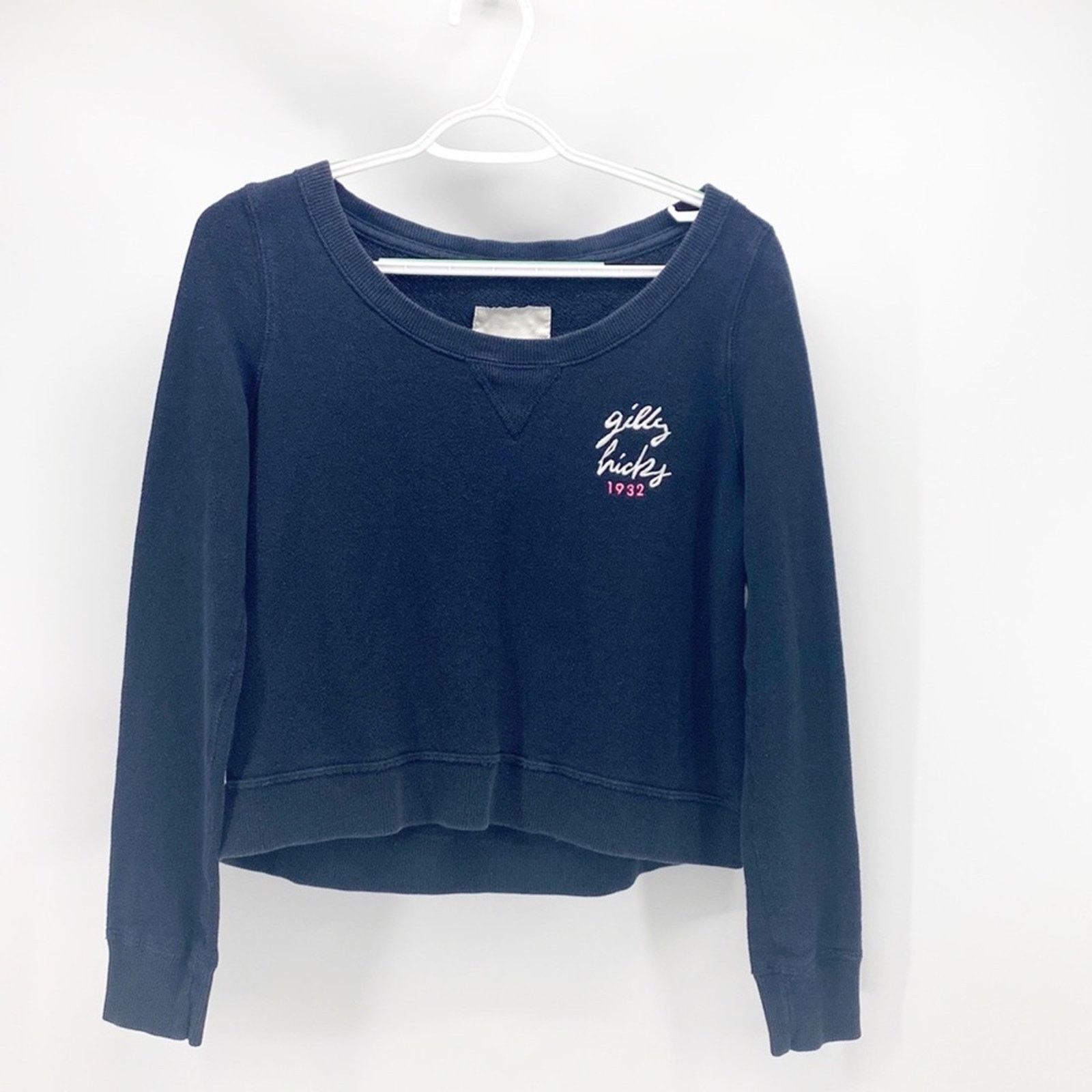 Other Gilly Hicks Sydney cropped boxy sweatshirt oversized sz S Size S / US 4 / IT 40 - 1 Thumbnail