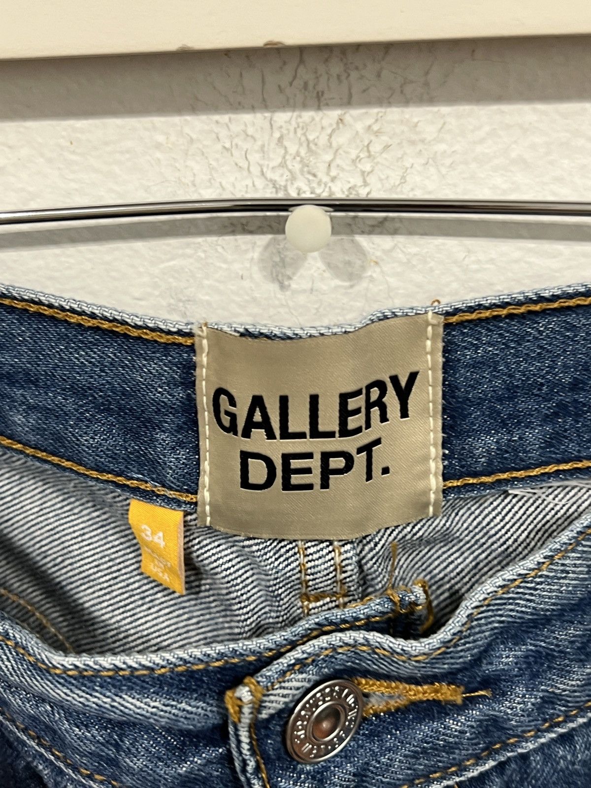 Gallery Dept. Gallery Dept. Denim G Patch Jeans 34/29 Size US 34 / EU 50 - 5 Thumbnail