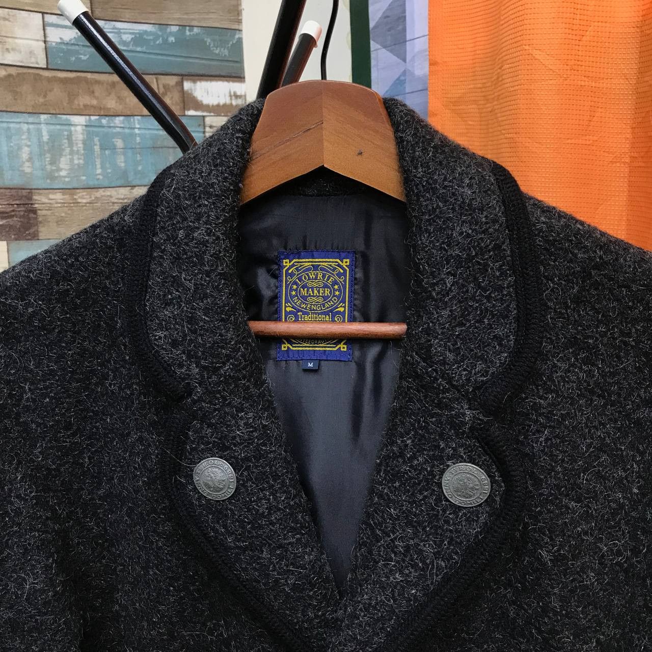 Freewheelers × Japanese Brand JAPAN MOHAIR LOWRISE MAKER ANNO DOMILI TYROL 60S MILITARY Size US M / EU 48-50 / 2 - 2 Thumbnail