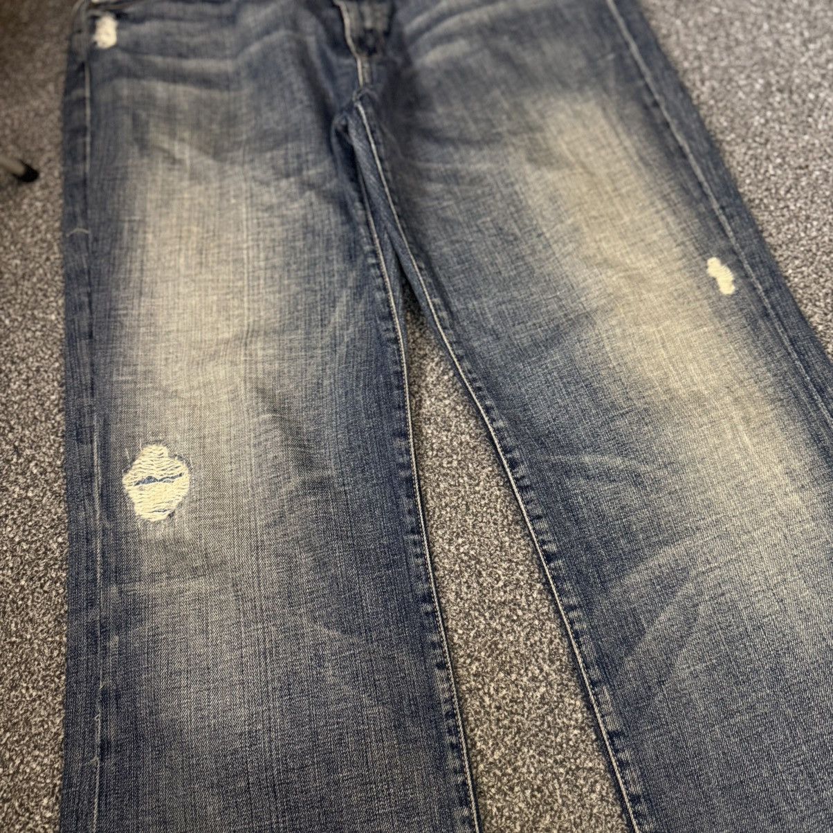 14th Addiction Vintage y2k Seven for All Mankind Bootcut Streetwear Style Size US 38 / EU 54 - 4 Thumbnail