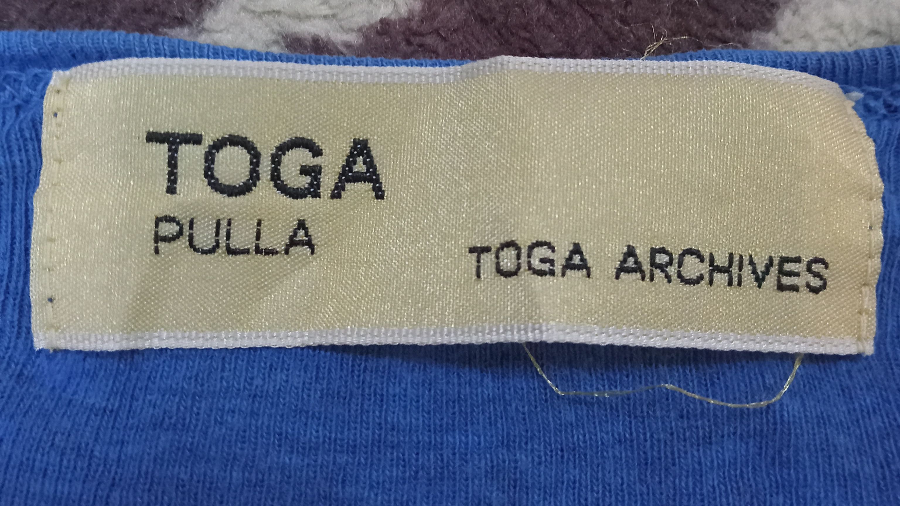 Toga × Toga Pulla Toga Pulla Toga Archives New Type Elastic T Shirt Size 1 Size XS / US 0-2 / IT 36-38 - 3 Thumbnail