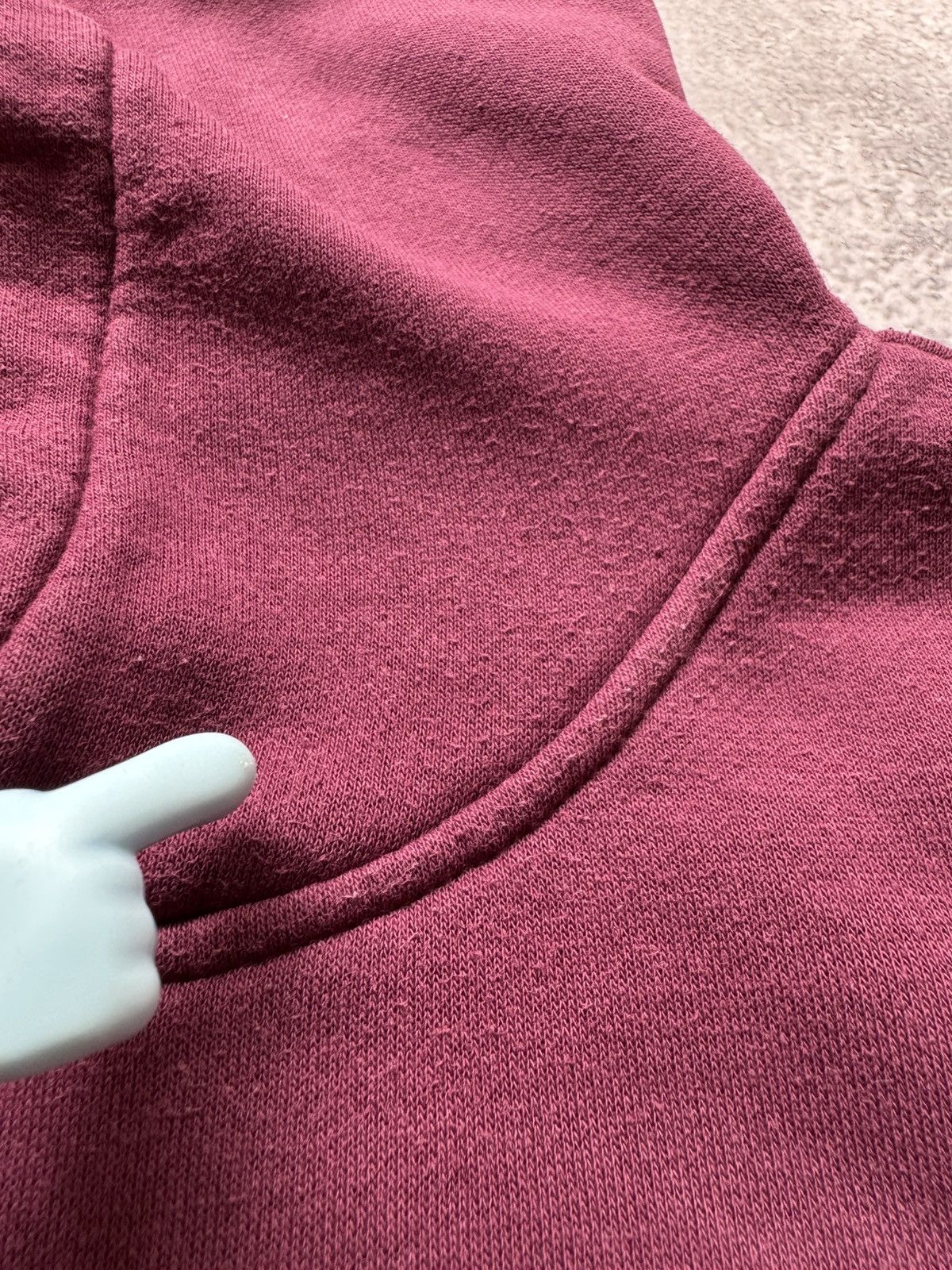 H&M Rare Y2K H&M The Weeknd XO Big Tiger Logo Hoodie Burgundy Size US L / EU 52-54 / 3 - 11 Thumbnail