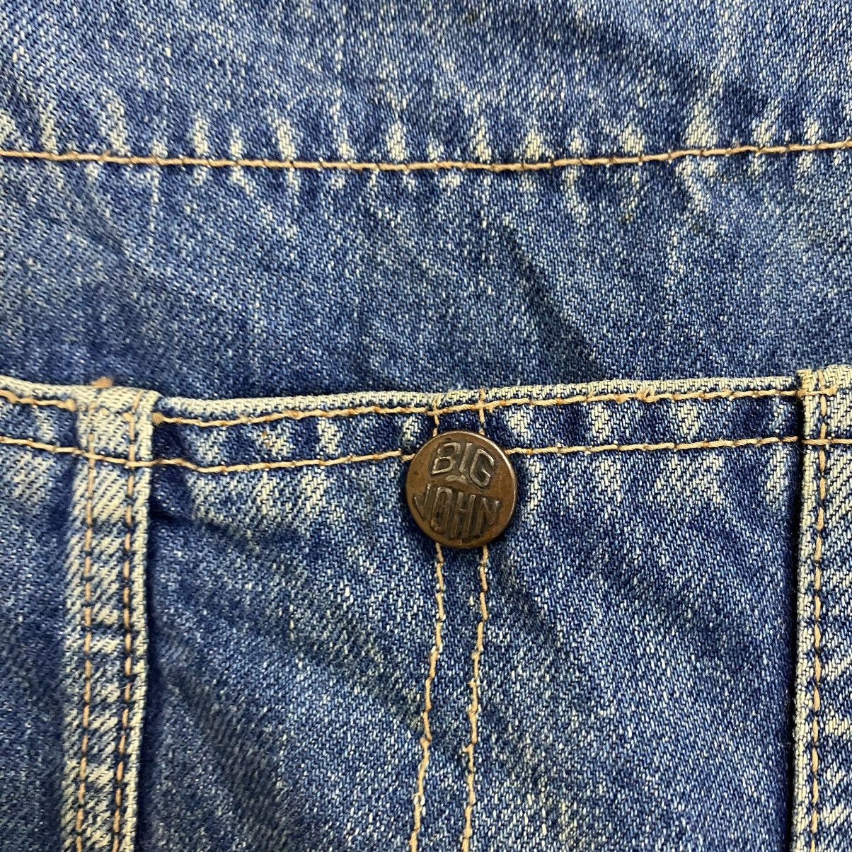 Big John × Japanese Brand Vintage Big John Denim Overall Size US 33 - 5 Thumbnail