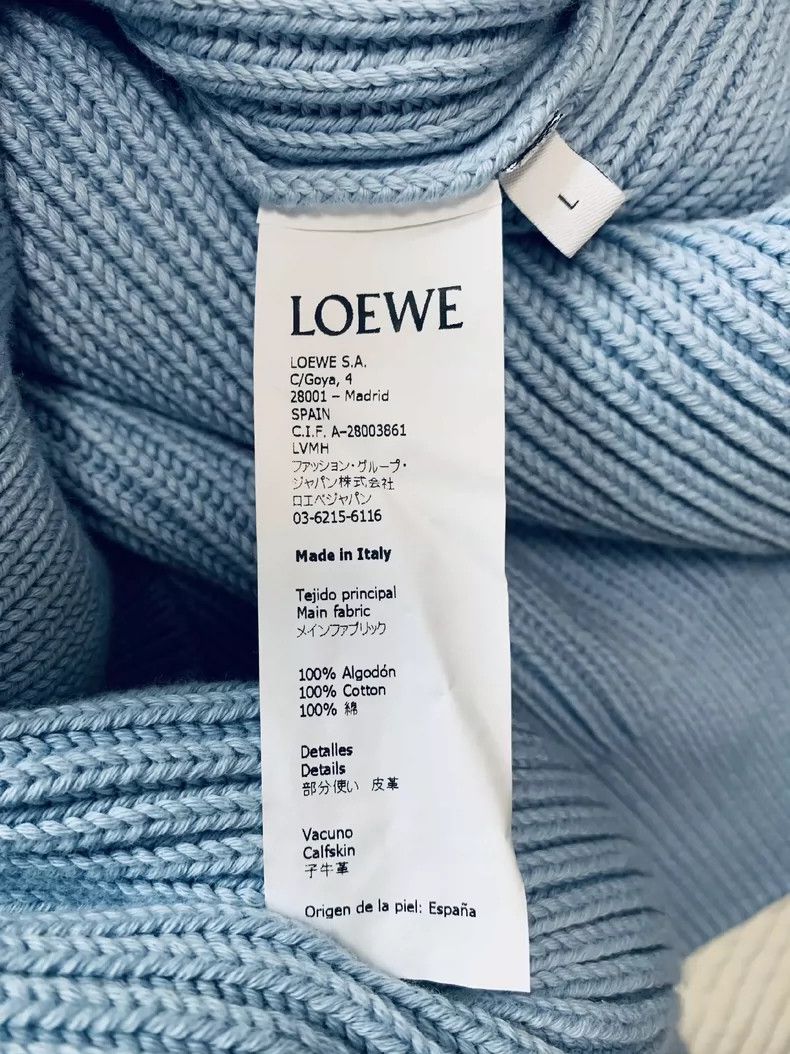 Loewe LOEWE Knitted sweater Size L / US 10 / IT 46 - 5 Thumbnail