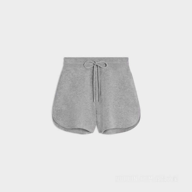 Celine o1w1db10925 2AE5U742X Mini Short in Grey Size 25" / US 0 / IT 36 - 2 Thumbnail
