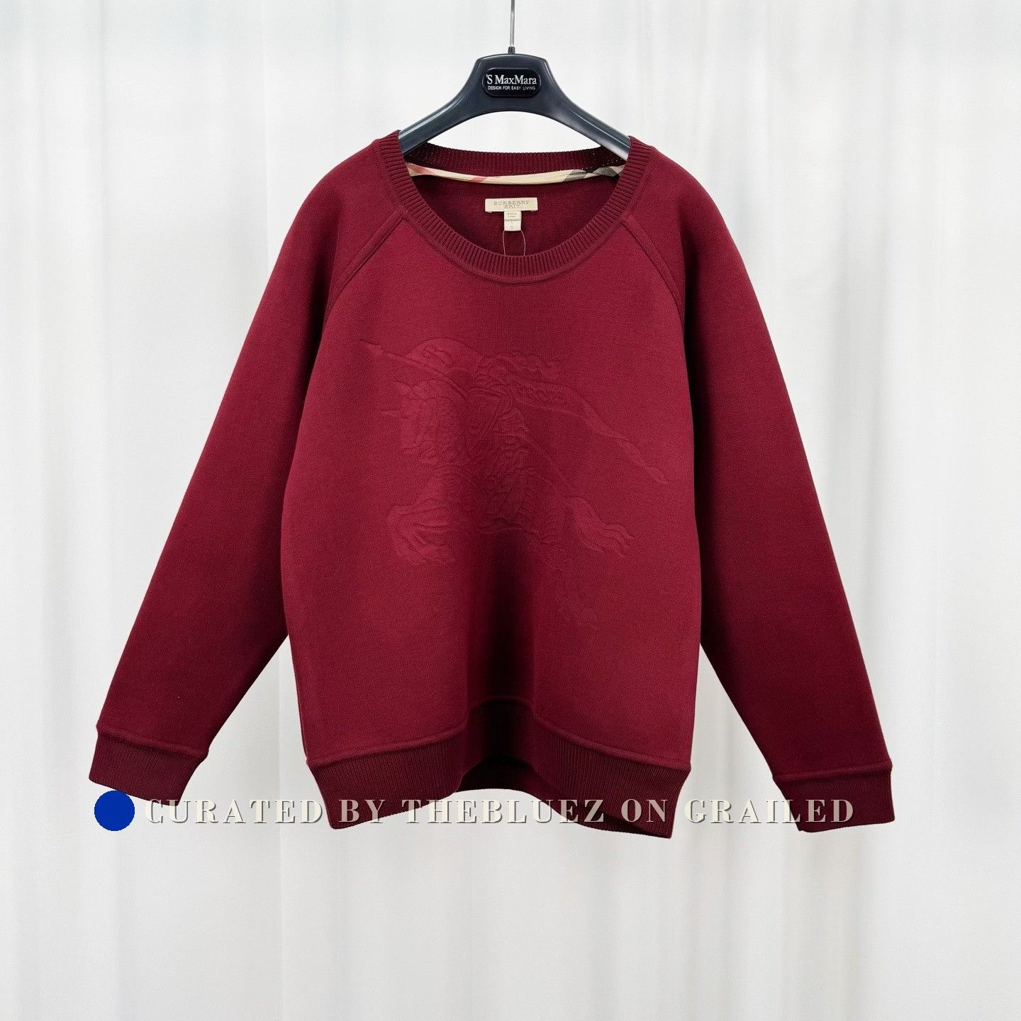 Burberry Burberry Horse Emblem Knit Sweater Size US L / EU 52-54 / 3 - 1 Thumbnail