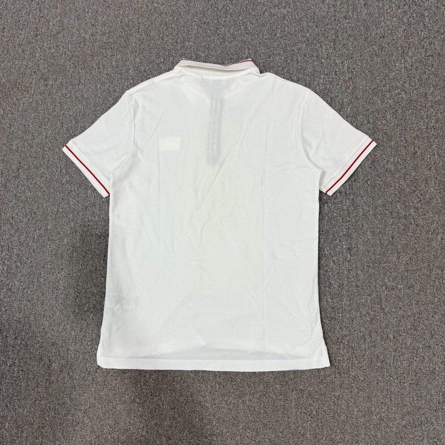 Burberry Burberry White Short Sleeve Polo Shirt M Size US M / EU 48-50 / 2 - 2 Thumbnail