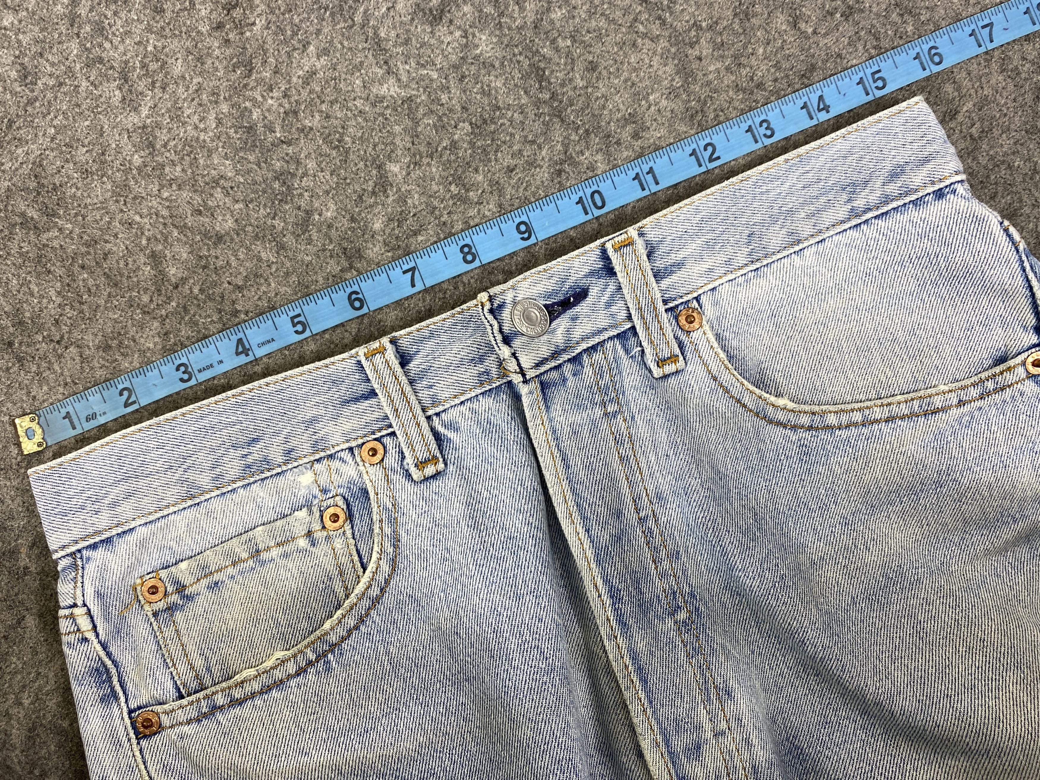 Levi's Light Blue Wash Vintage Levis 501 Jeans 31x30 - JN3124 Size US 31 - 5 Thumbnail