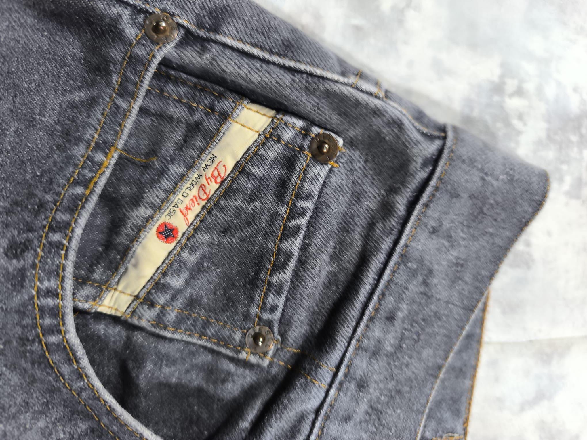 Diesel 90s Baggy Charcoal Grey Diesel Made in Italy Jeans Size US 32 / EU 48 - 5 Thumbnail