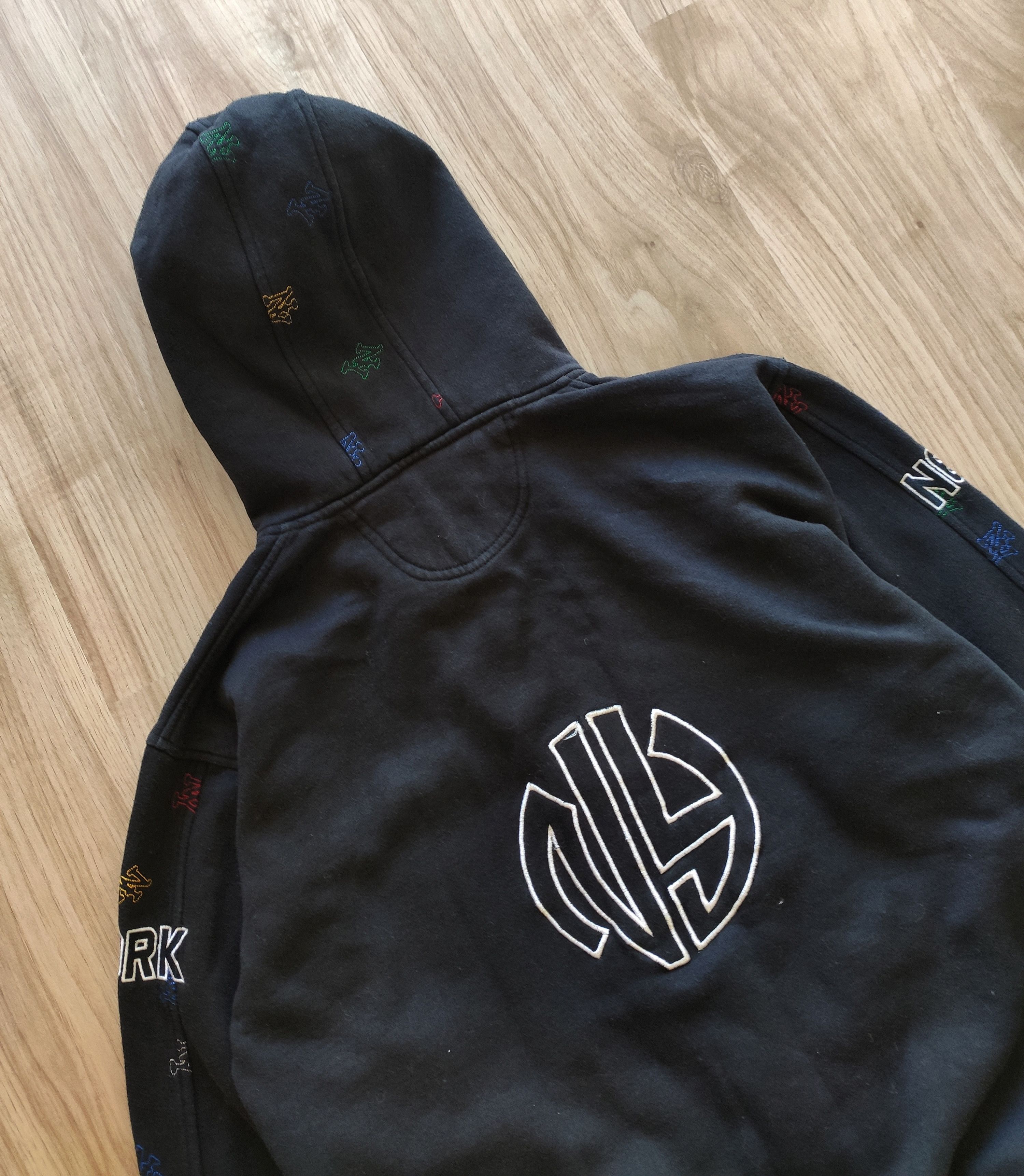 Vintage Vintage New York boxy zip hoodie 90s 80s skate streetwear Size US L / EU 52-54 / 3 - 8 Thumbnail