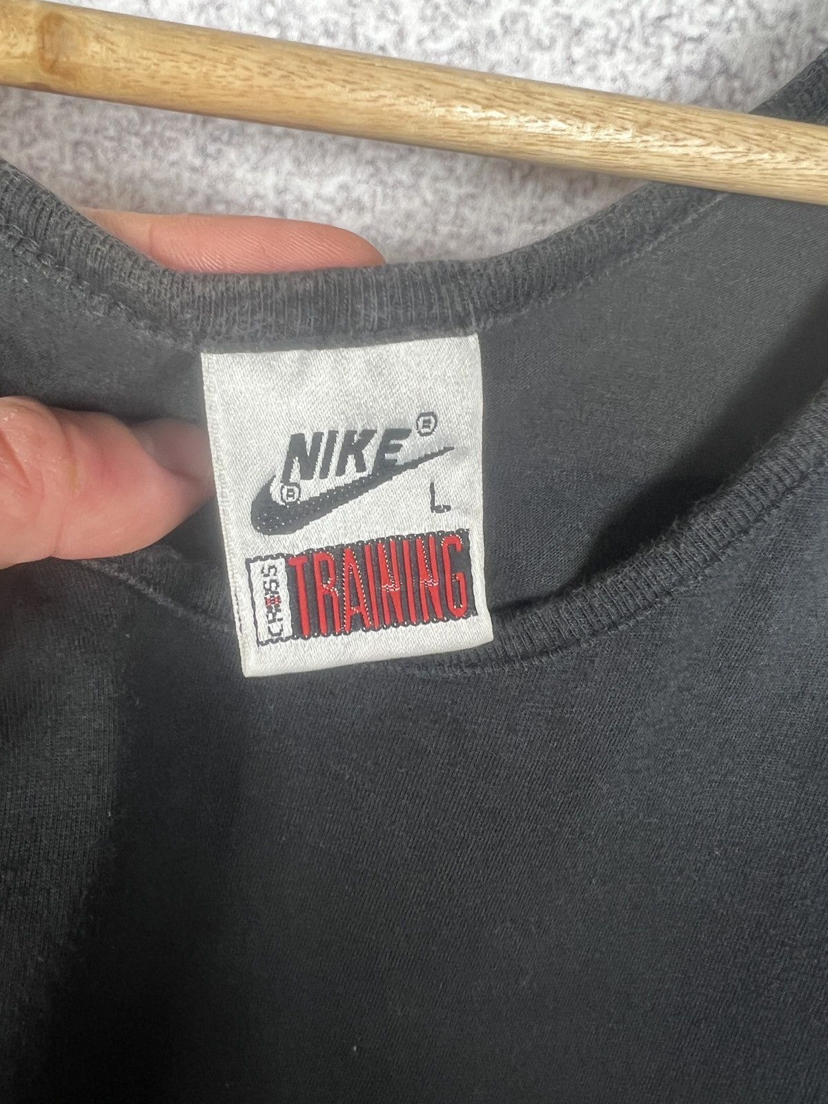 Nike Vintage 80s Nike Cross Training Tank Top Big Logo Swoosh Tee Size US L / EU 52-54 / 3 - 5 Thumbnail