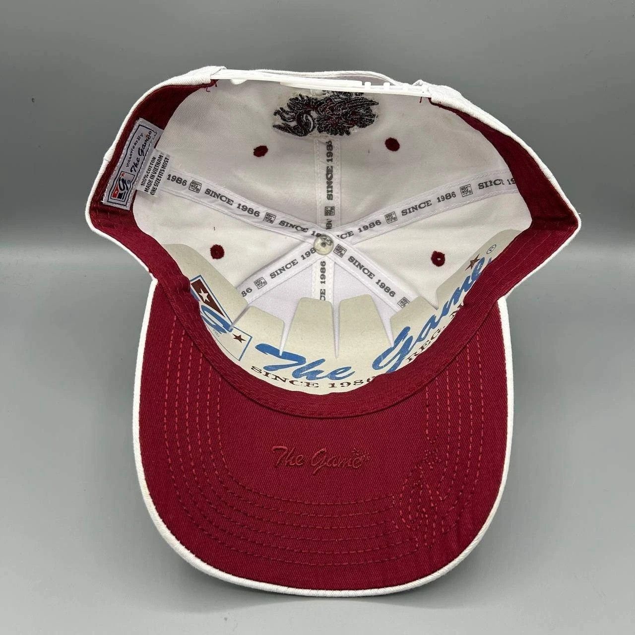 The Game Vintage University of South Carolina Gamecocks NCAA SnapBack Size ONE SIZE - 2 Thumbnail
