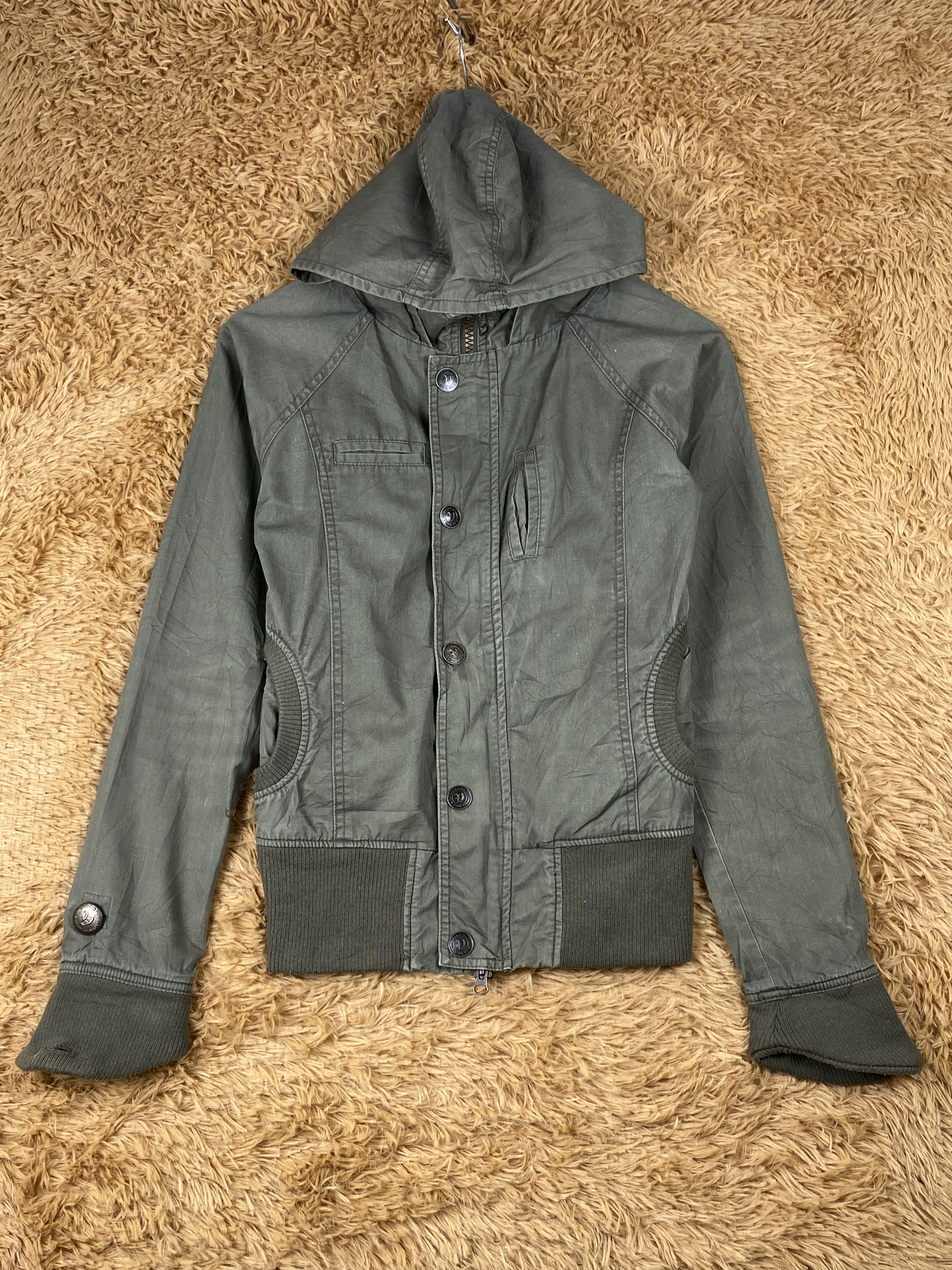 Von Dutch Vintage Von Dutch Hoodie Military Jacket J1849 Size US S / EU 44-46 / 1 - 1 Thumbnail