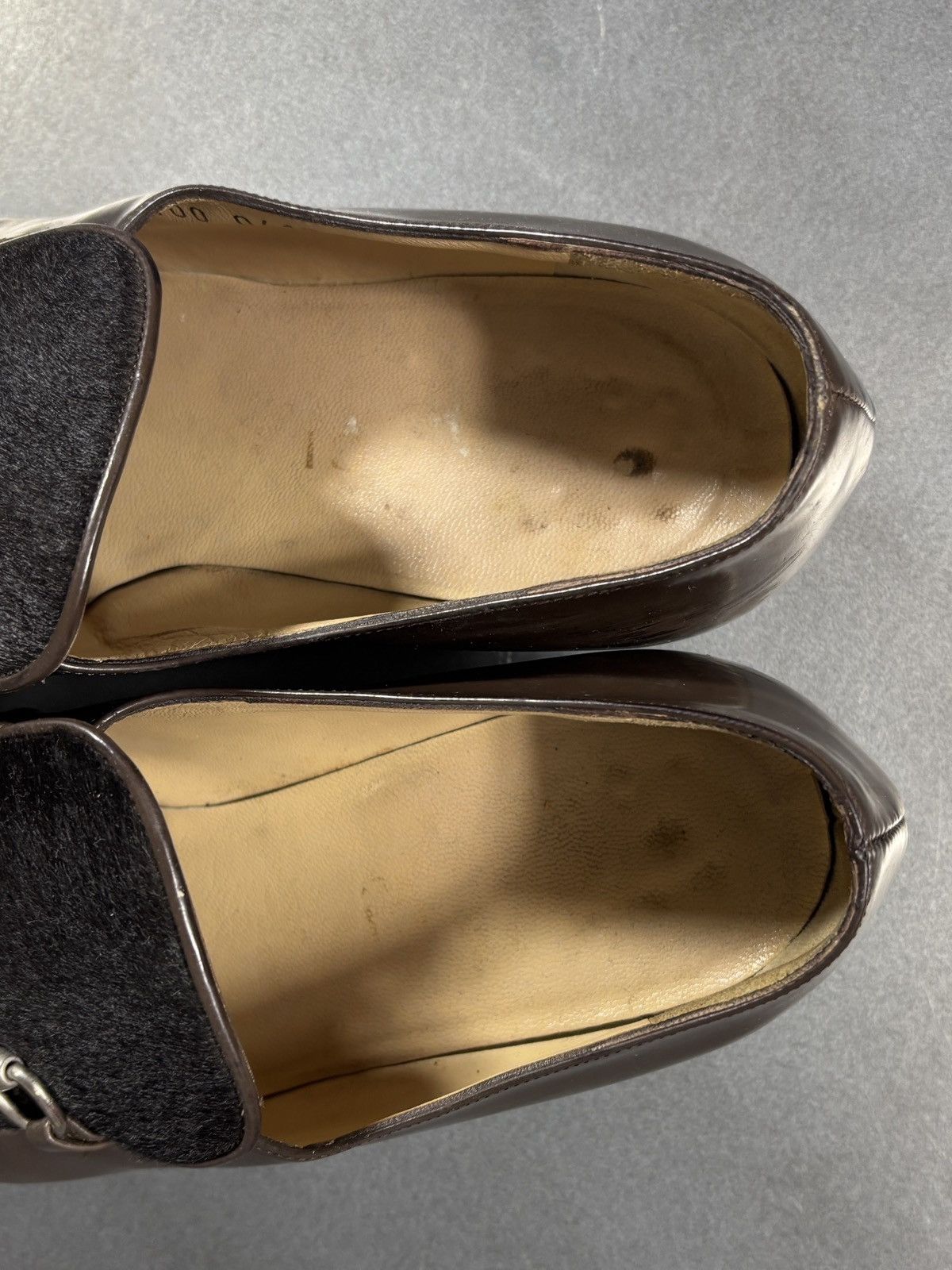 Gucci Vintage Gucci Horsebit Loafers 90s Tom Ford Pony Hair 2000s Size US 7 / IT 37 - 15 Thumbnail