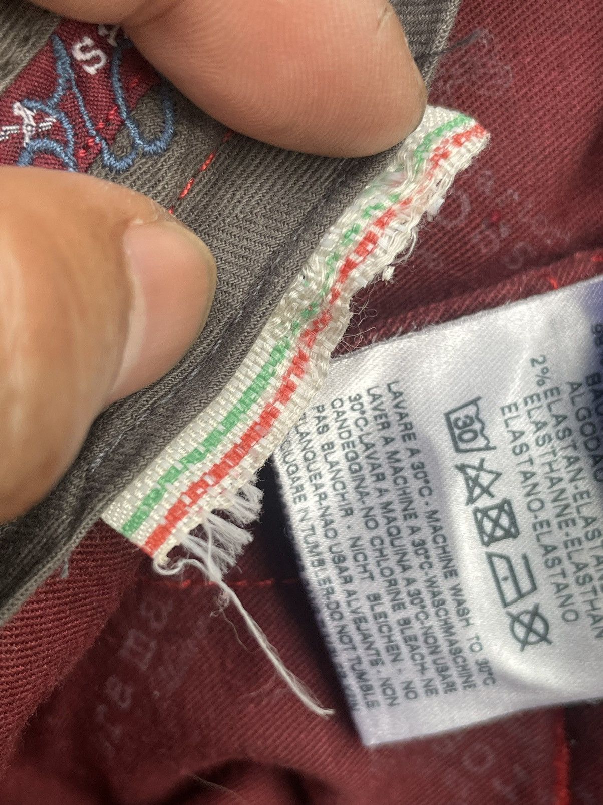 Designer × Sartoria Rossi Sartoria Tramarossa Trouser Size US 30 / EU 46 - 15 Thumbnail