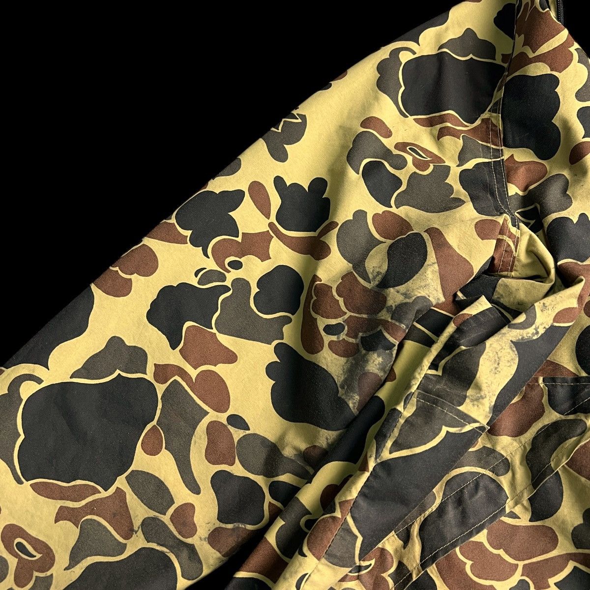Goretex Vintage 80s 10X Duck Camo Gore-Tex Hunting Shooting Jacket Size US L / EU 52-54 / 3 - 9 Thumbnail