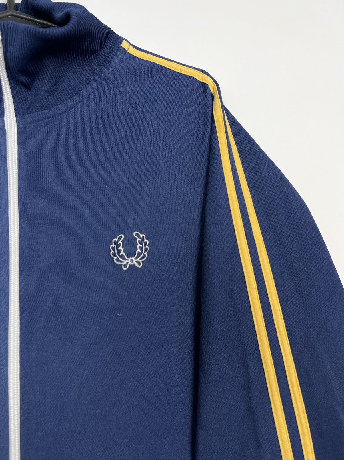 Fred Perry 80’s Sweatshirt Fred Perry Small Logo Zipped Vintage 80’s Size US L / EU 52-54 / 3 - 2 Thumbnail