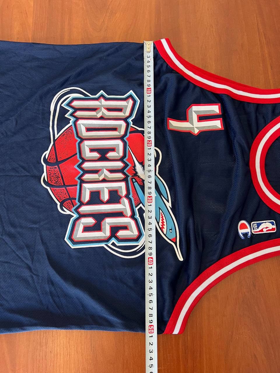 NBA 90’S HOUSTON ROCKETS #4 BARKLEY BASKETBALL CHAMPION JERSEY Size US M / EU 48-50 / 2 - 15 Thumbnail