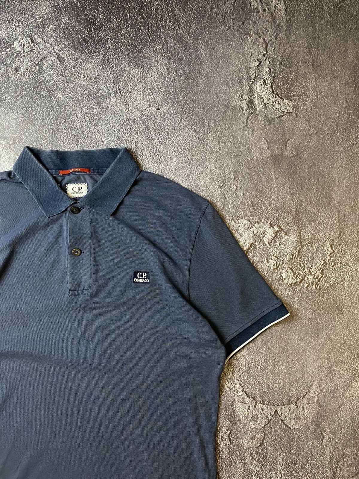 C.P. Company × Vintage Vintage CP Company Logo 90s Polo Shirt Size US S / EU 44-46 / 1 - 2 Thumbnail