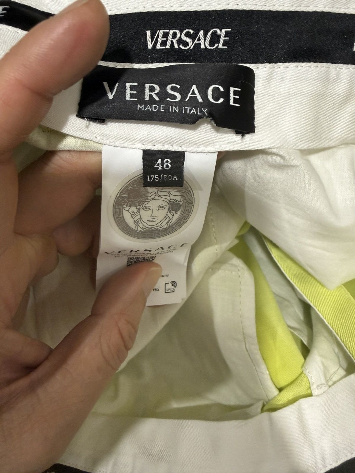 Versace wide leggged pants size49 Size US 32 / EU 48 - 9 Thumbnail