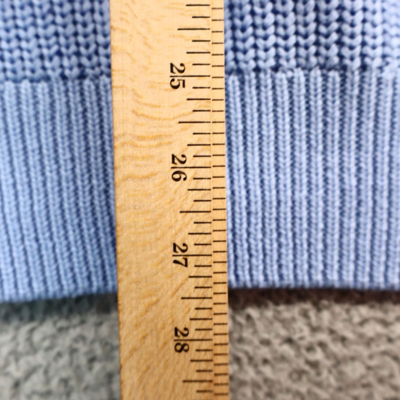 Gap VINTAGE: No Gap Sweater Womens XX-Large Blue 100% Cotton Crew Neck Pullover Knitted Knit Regular Long Sleeve NWT Size XXL / US 16-18 / IT 52-54 - 4 Thumbnail