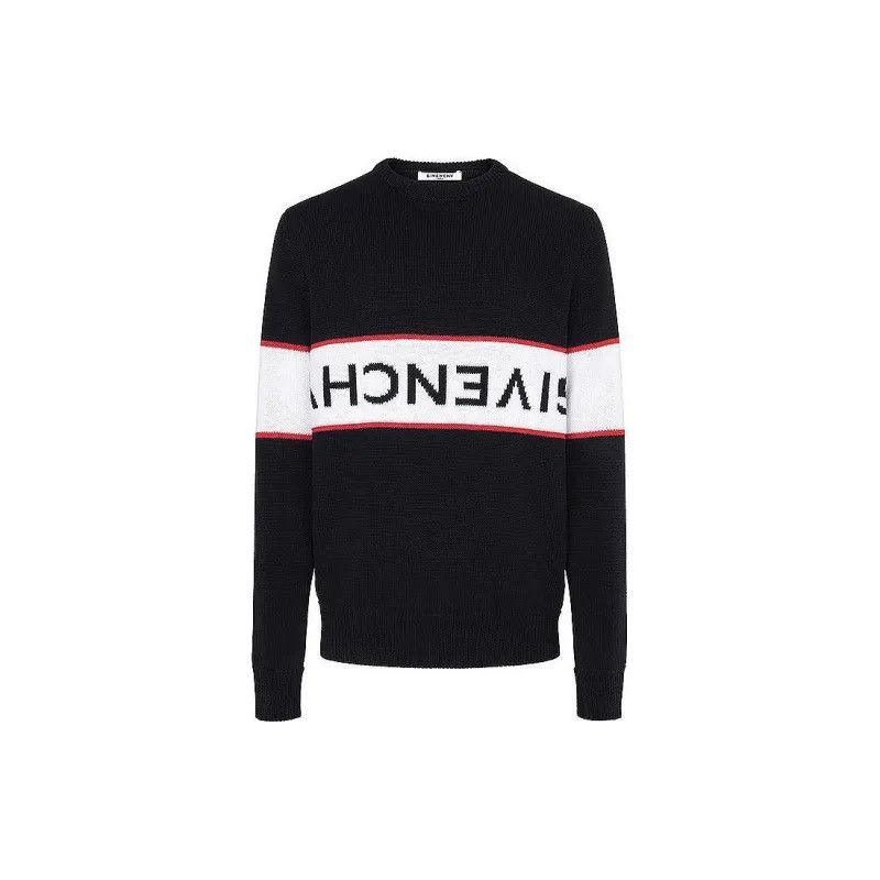 Givenchy o1srvl11e1224 Logo Crewneck Sweatshirt in Black Size US L / EU 52-54 / 3 - 1 Thumbnail