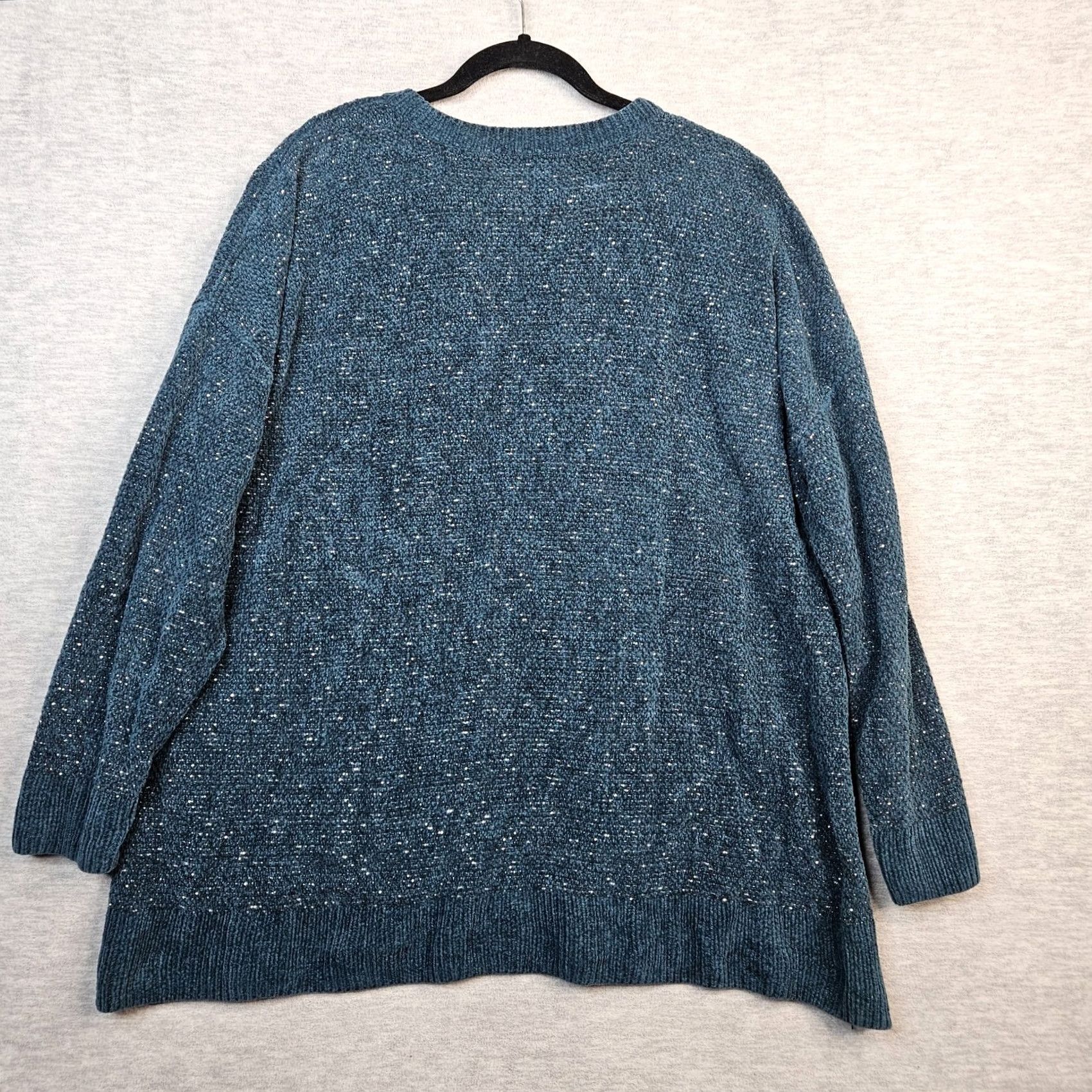 Eileen Fisher EILEEN FISHER Women's Sweater Cardigan Long Sleeve Crew Neck Size M Green Solid Modern Knit 100% Organic Cotton Regular Mens Womens Girls Size M / US 6-8 / IT 42-44 - 5 Thumbnail