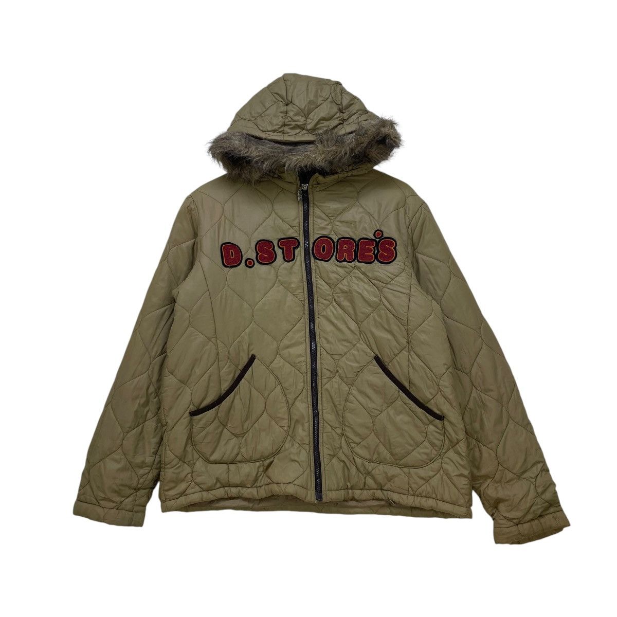 45rpm × Angel Blue × Japanese Brand Japanese Brand Drug Store Padded Puffer Jacket Size US M / EU 48-50 / 2 - 1 Thumbnail