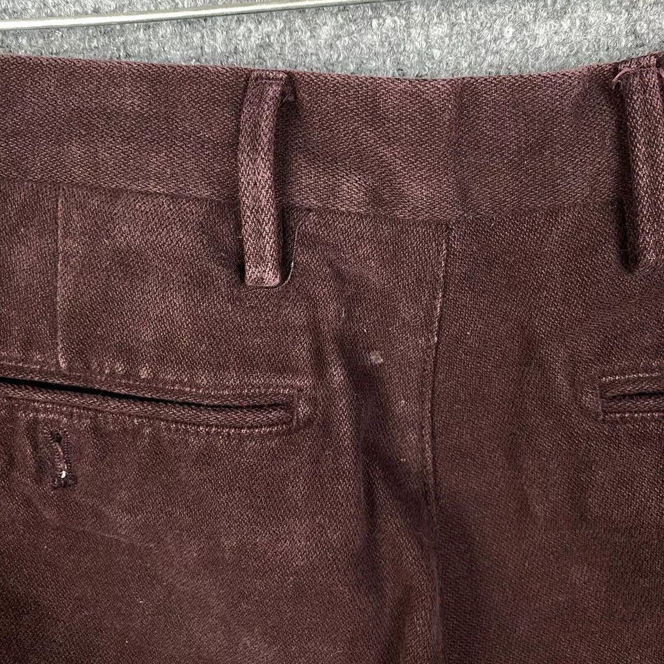 Massimo Dutti Mossimo Dutti Chino Pants Men's Size 32 Burgundy Adults Size US 32 / EU 48 - 5 Thumbnail